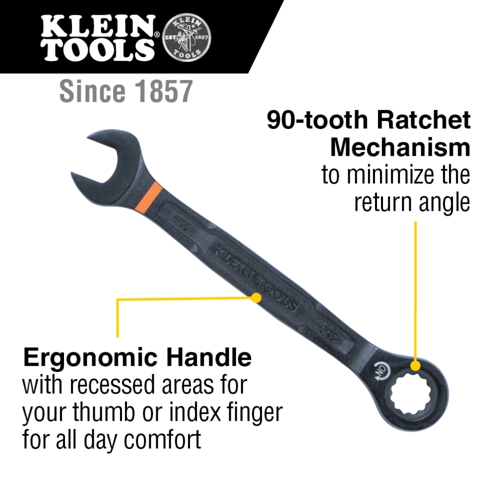 Klein Tools 69408G Ratcheting-Wrench-Sets - View #2