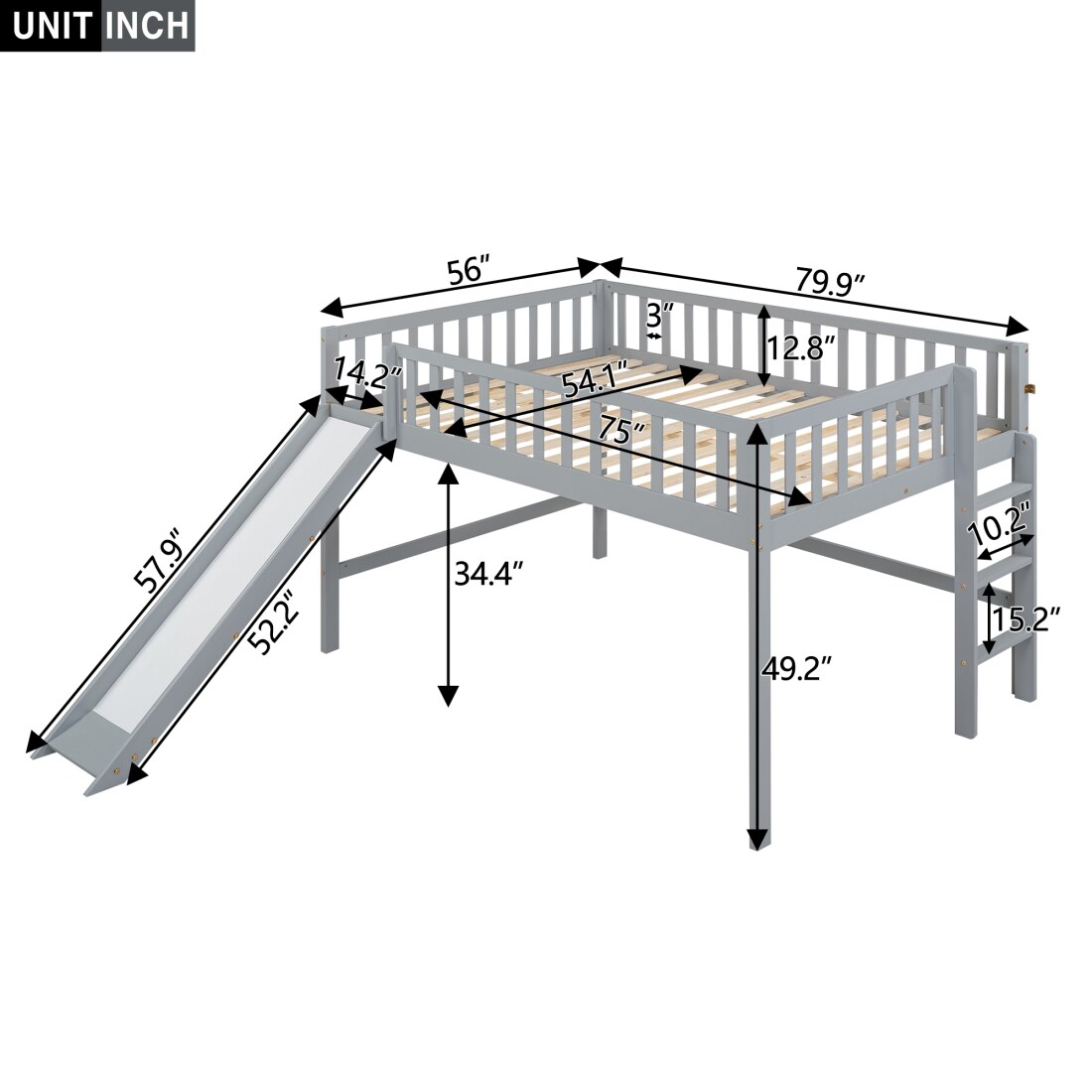 CHITA BED723-726 Bunk-Beds - View #6