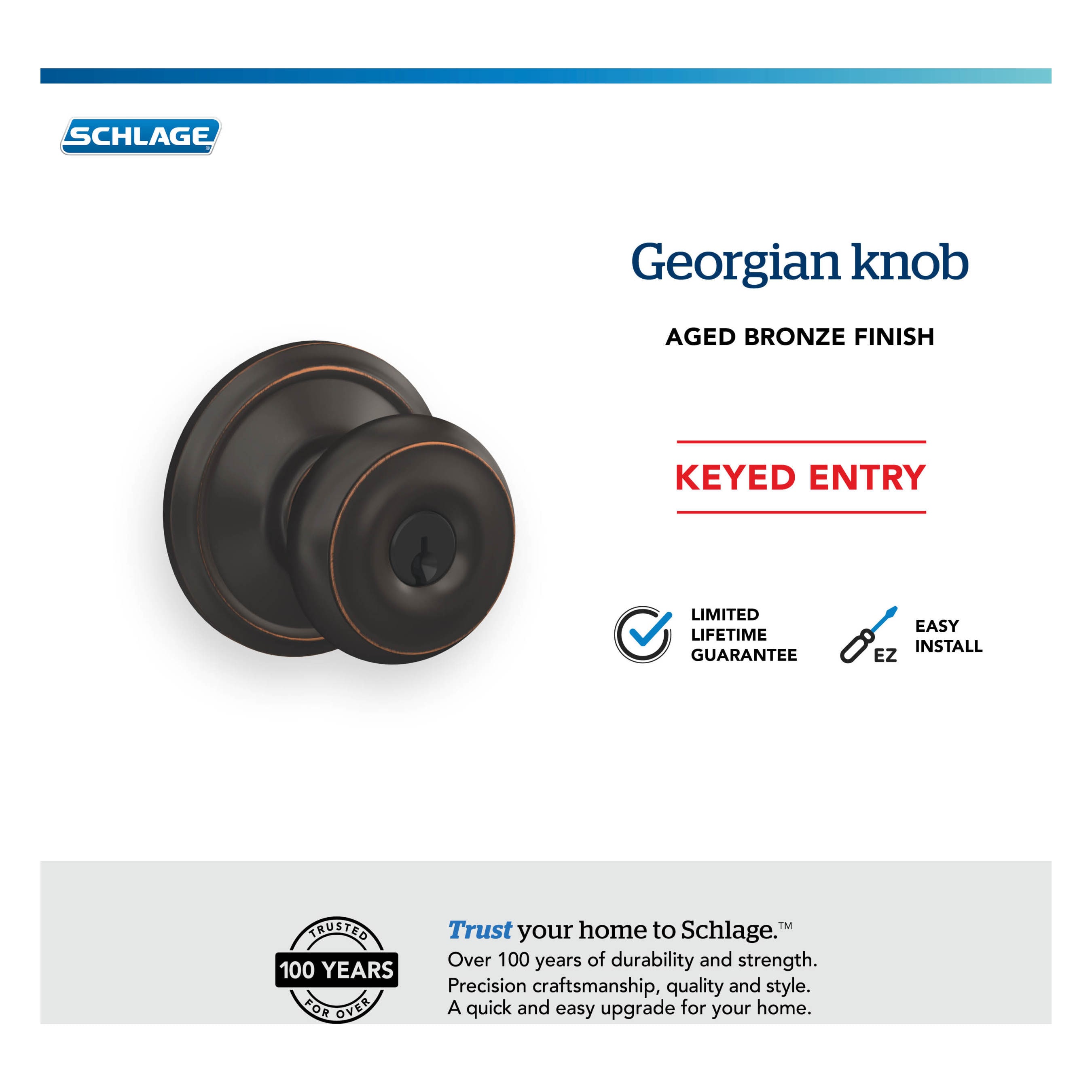 Schlage F51 V GEO 716 Door-Knobs - View #13