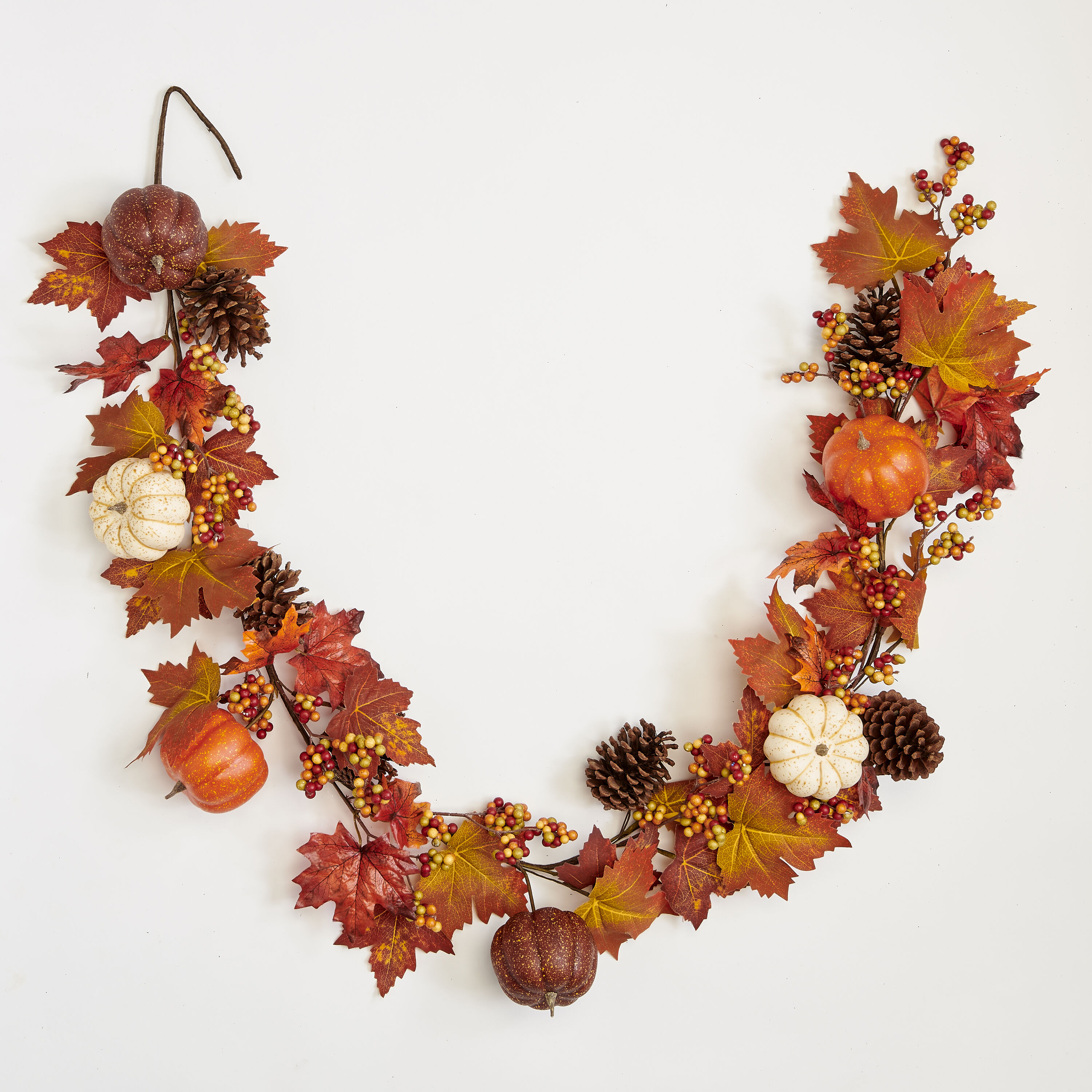 Worth Imports 9140 6-ft Pumpkin Artificial Garland