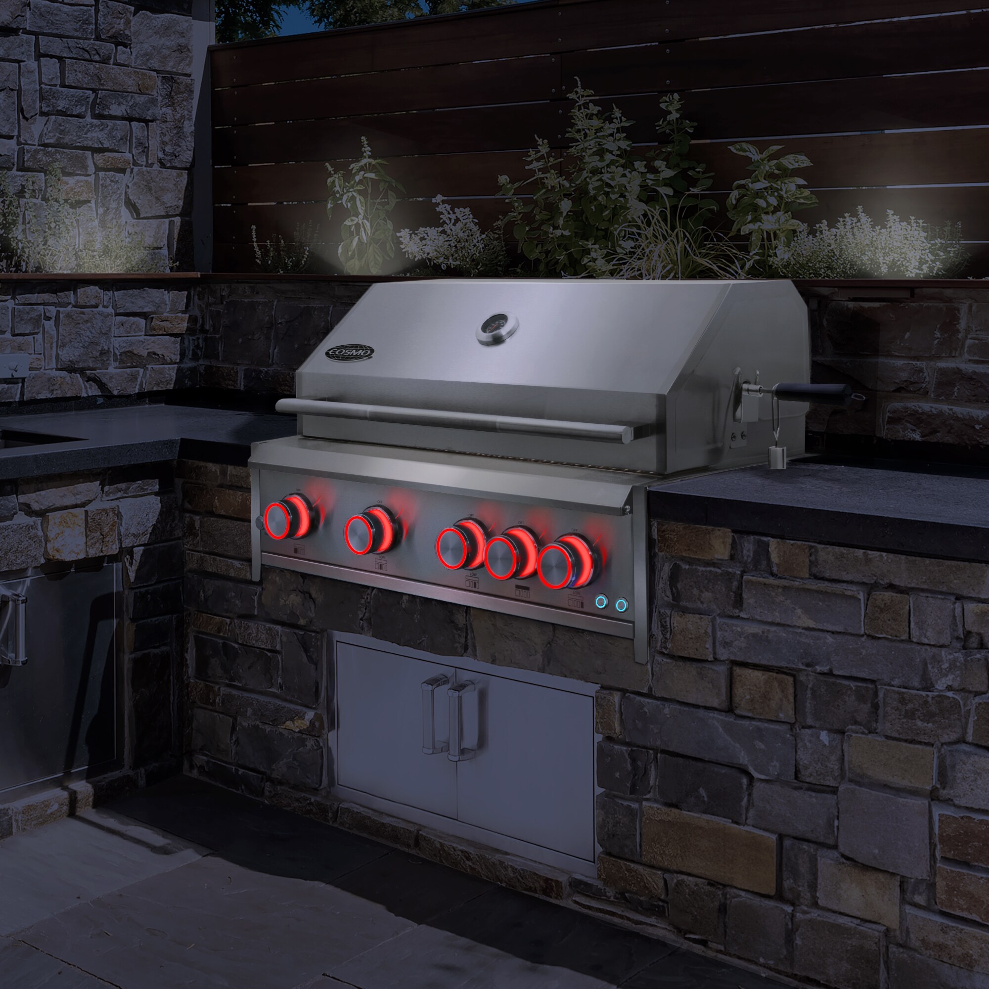Cosmo COS-BGGN325K Builtin-Gas-Grills - View #3