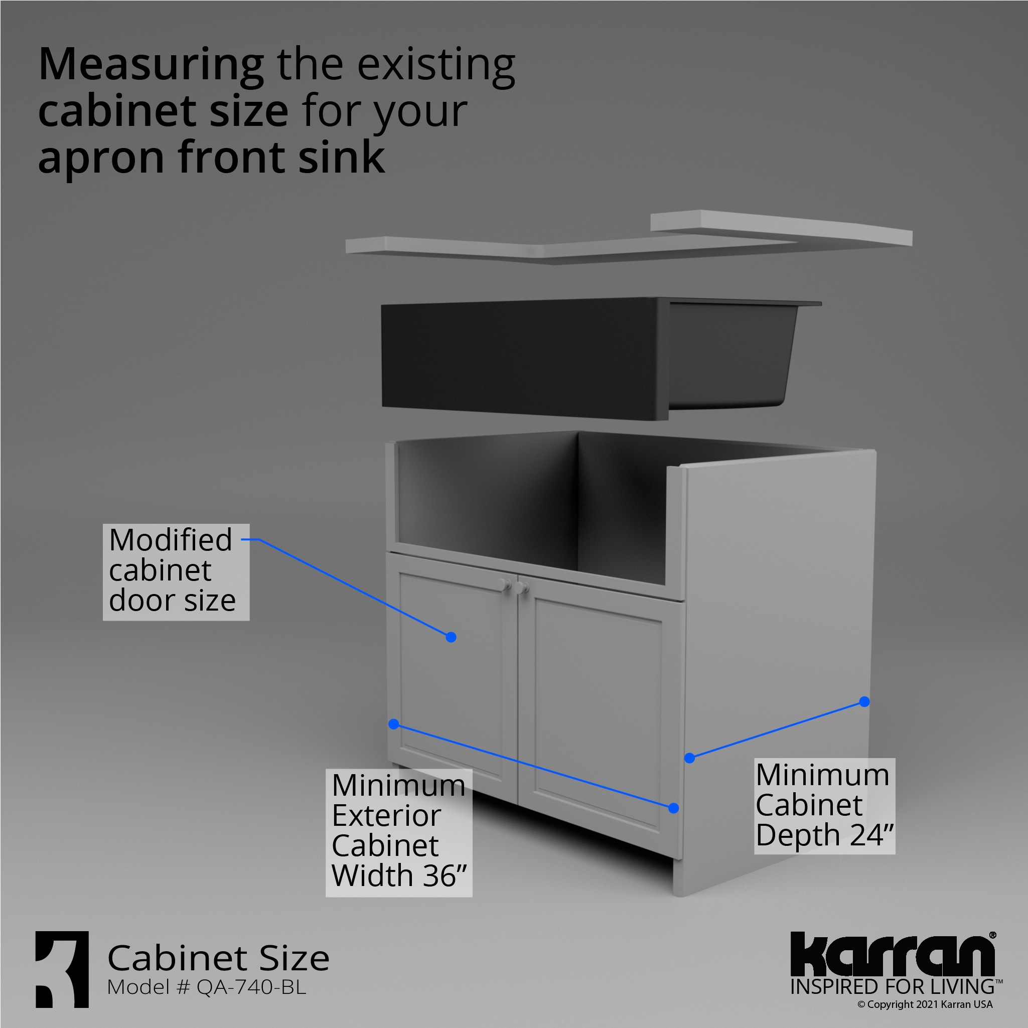 Karran QA-740-BL-PK1 Kitchen-Sinks - View #11