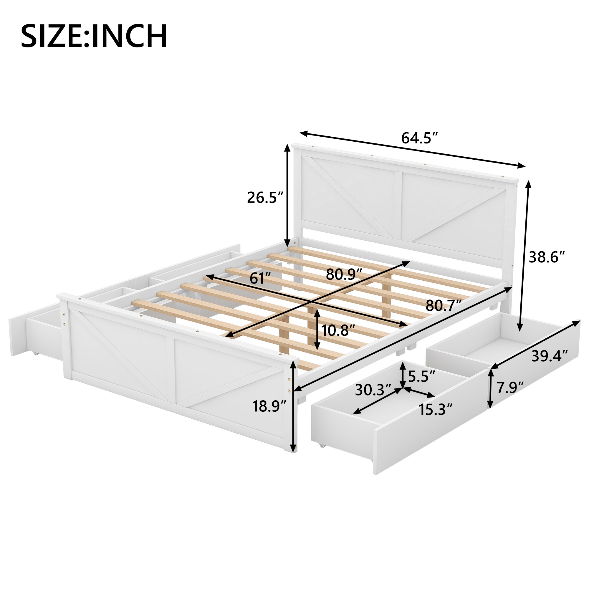 JIMSMAISON JMWMFB16W beds - View #8