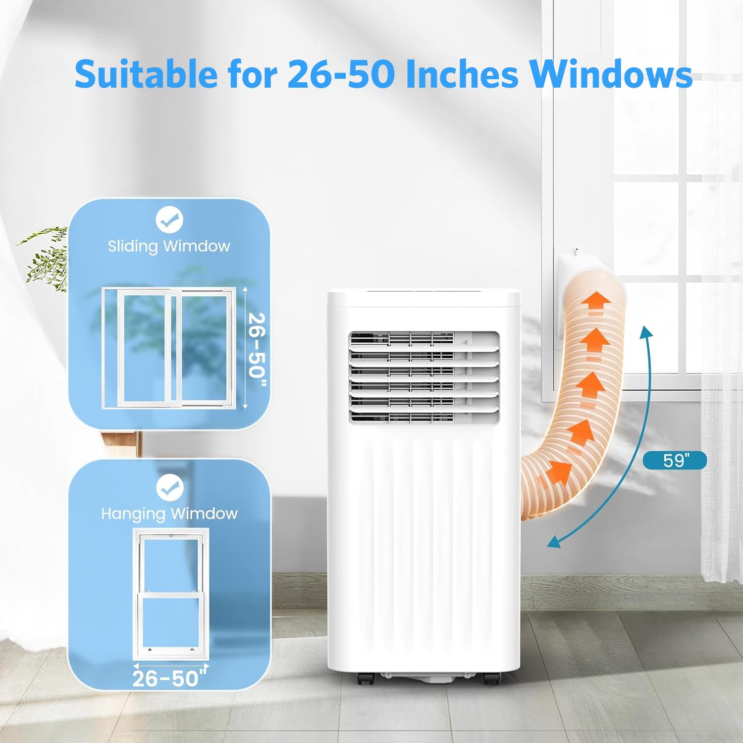 COWSAR A5412-8K Portable-Air-Conditioners - View #11