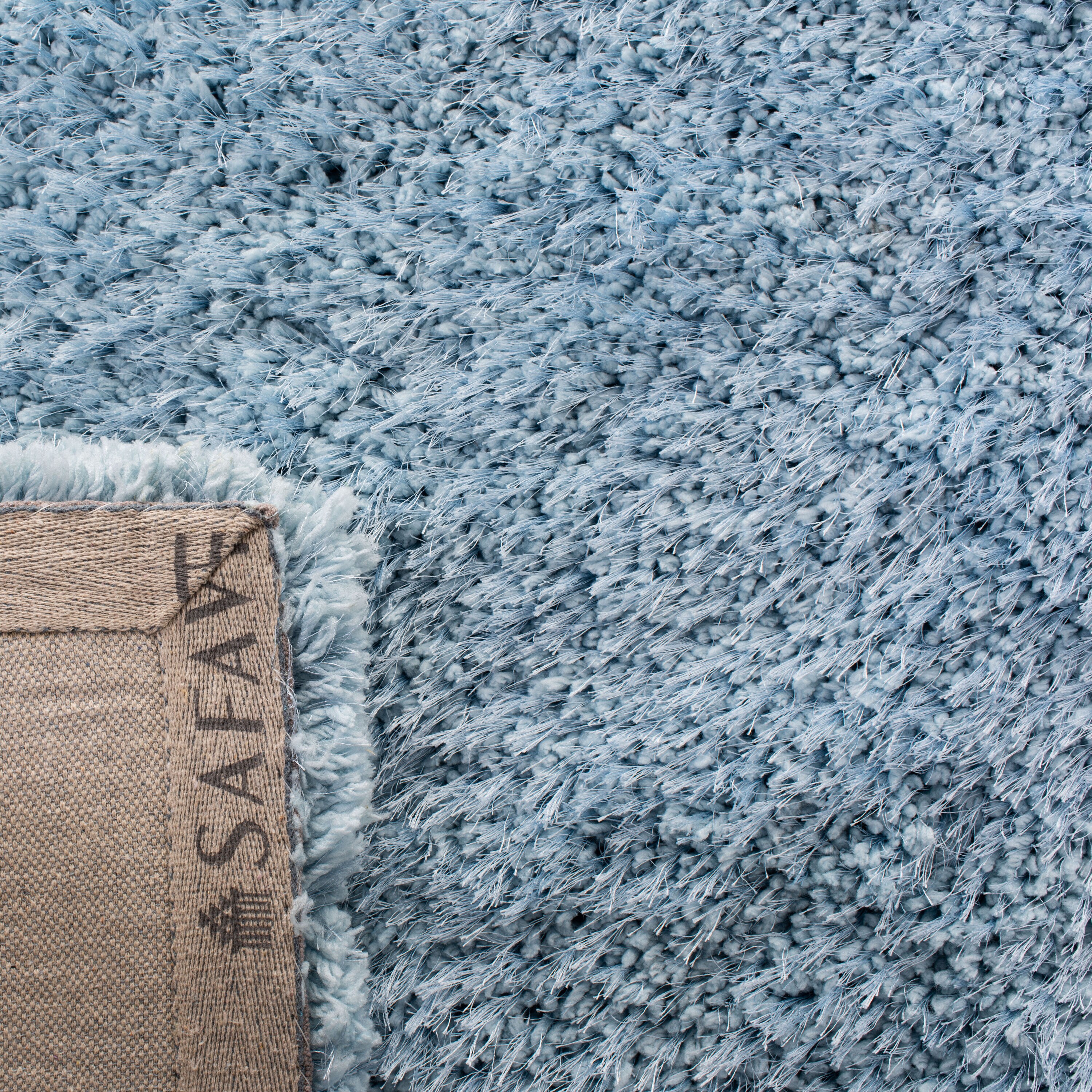 Supreme Shag Rug - Light Blue - (8'X10') - Safavieh