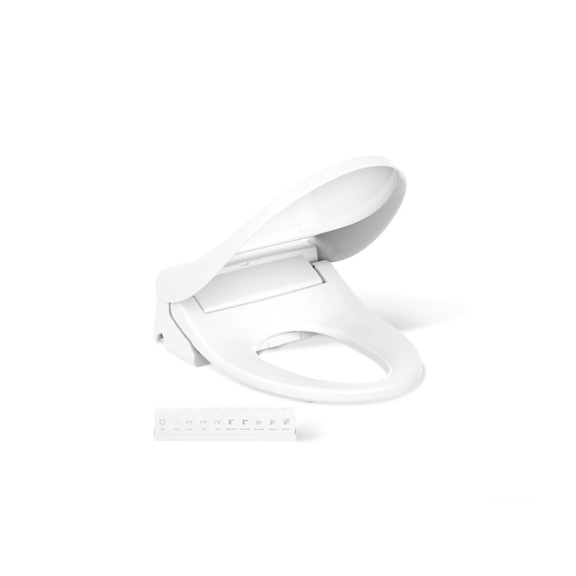KOHLER PureWash Plastic White Elongated Soft Close Heated KOHLER PureWash Plastic White Elongated Soft Close Heated