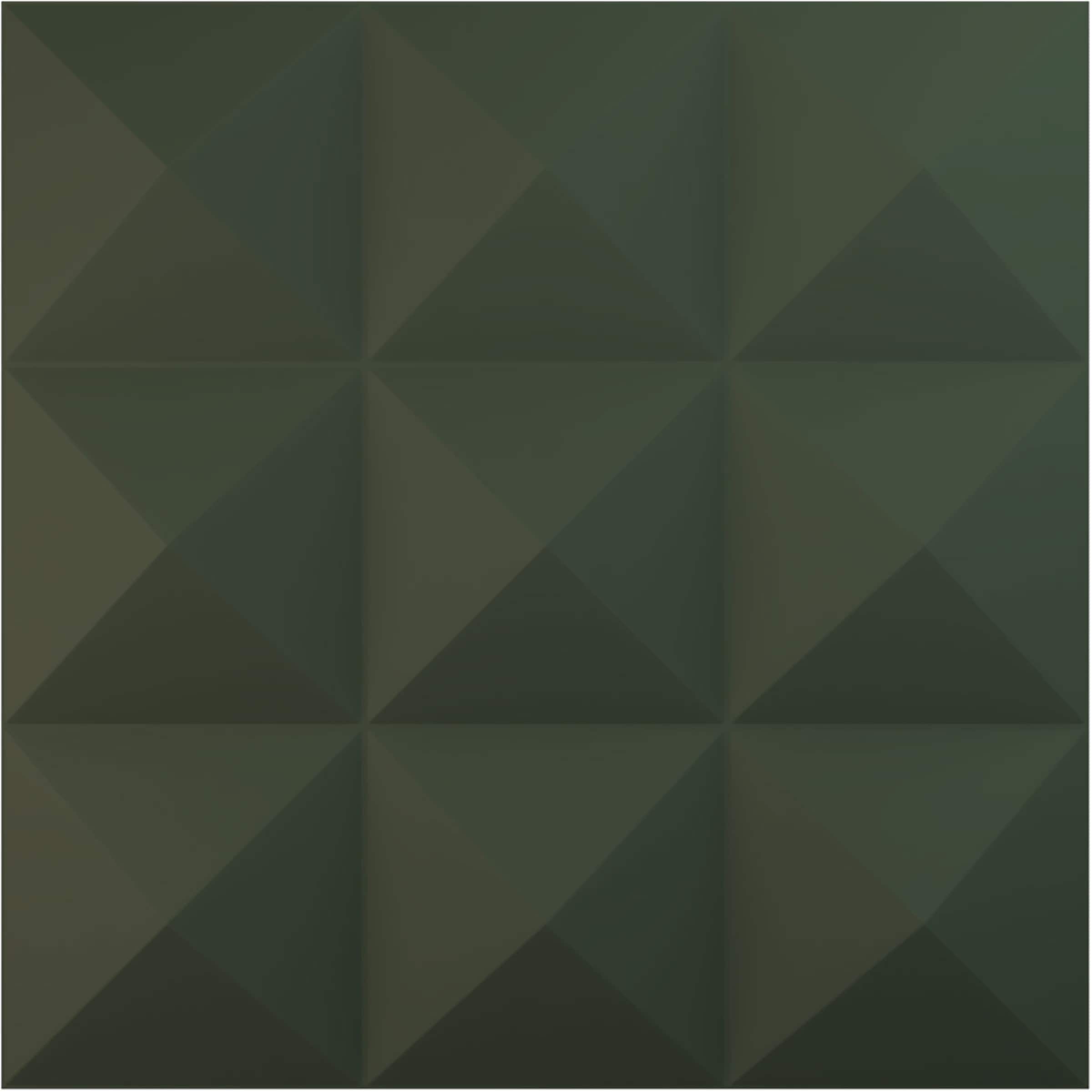 Ekena Millwork WP12X12BEGHC 11-7/8-in x 11-7/8-in Embossed Paintable/Stainable Green PVC Wall Panel ( 0.98-sq ft )