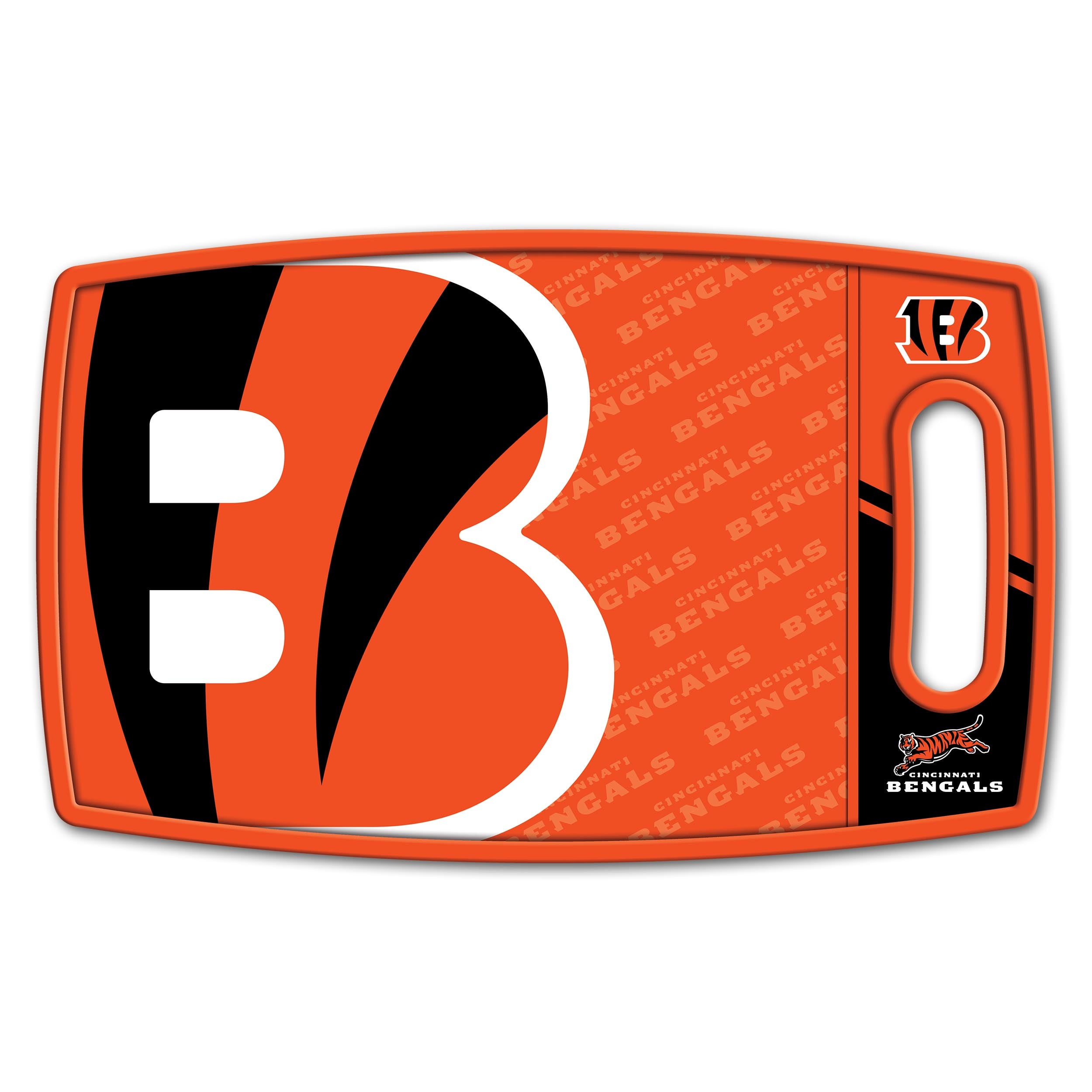 Cincinnati Bengals Football Helmet w/ Bengal Tiger Logo Type Die-Cut MAGNET