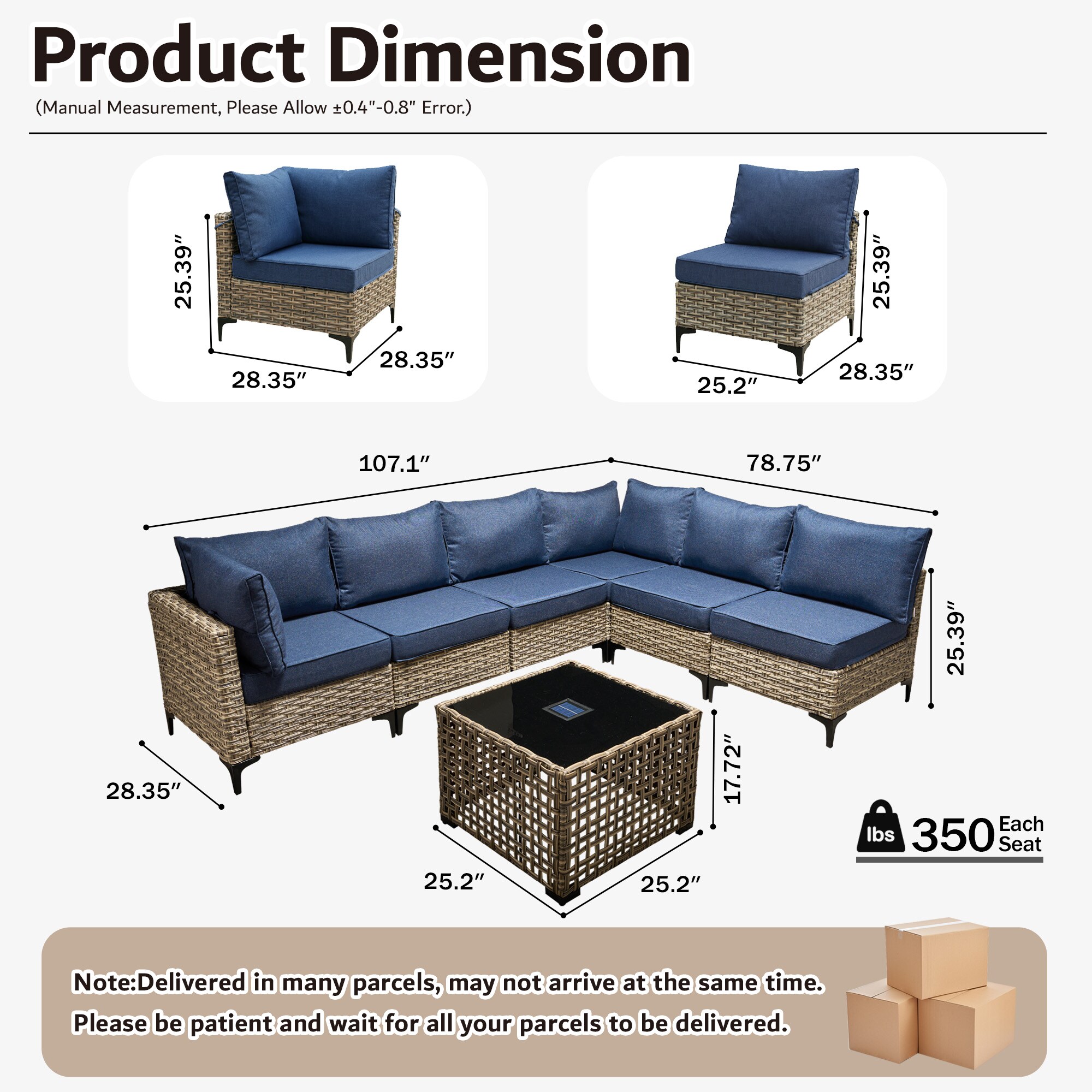 Pouuin SKT507 Patio-Sofas-Daybeds - View #9
