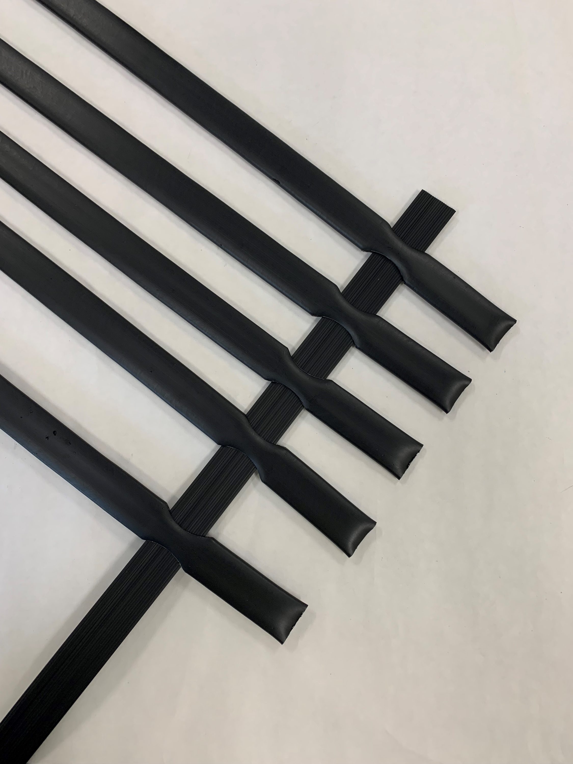 Pexco 4-ft H x 1-in W Black Hdpe Chain Link Fence Slat 82-Pack