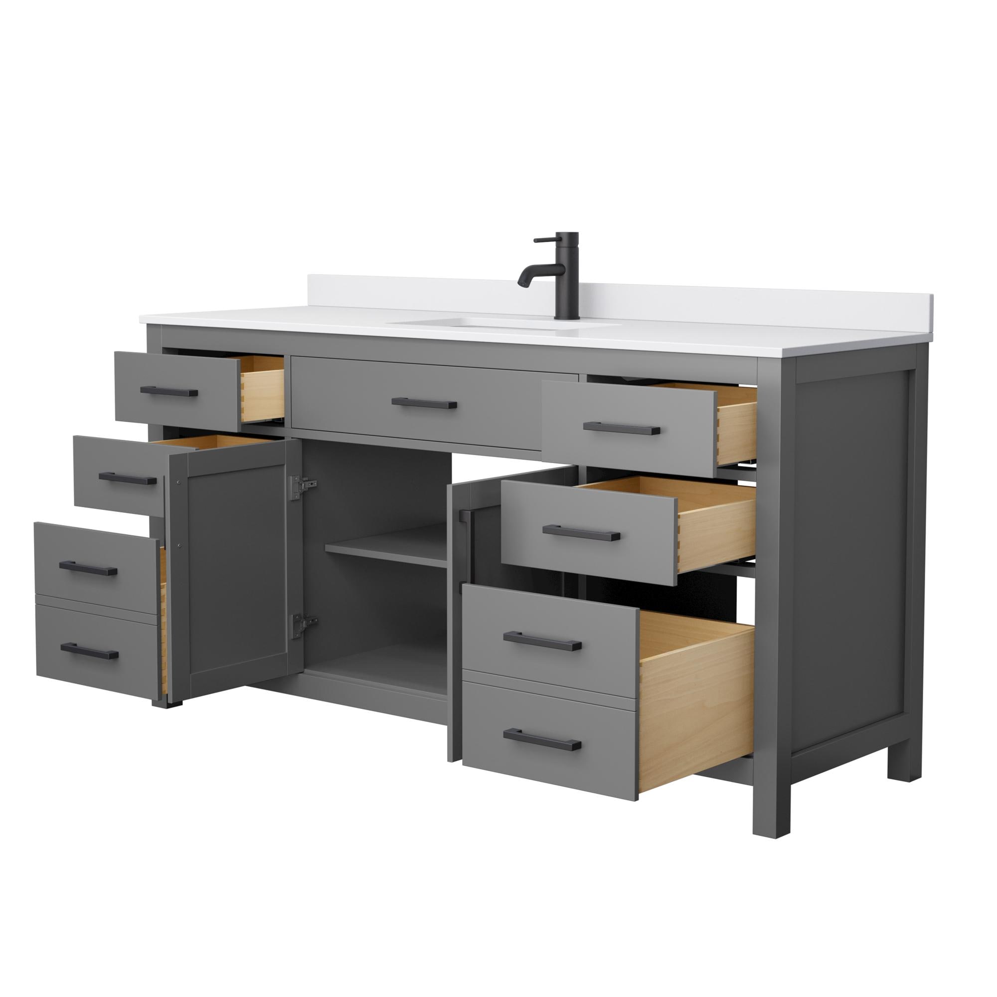Wyndham Collection WCG242466SGBWCUNSMXX Bath-Vanity-Combo - View #3