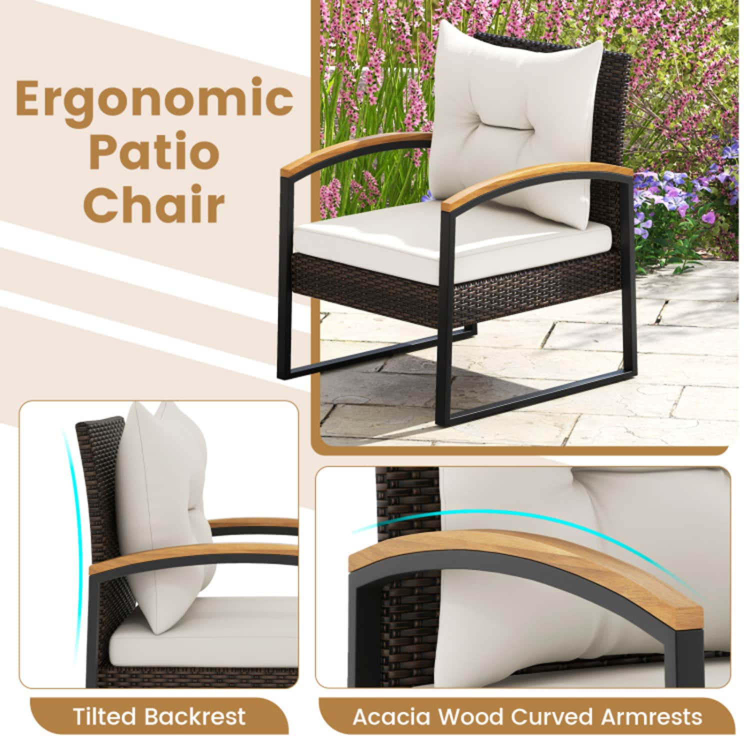 Mondawe OR-30136-DS Patio-Conversation-Sets - View #5