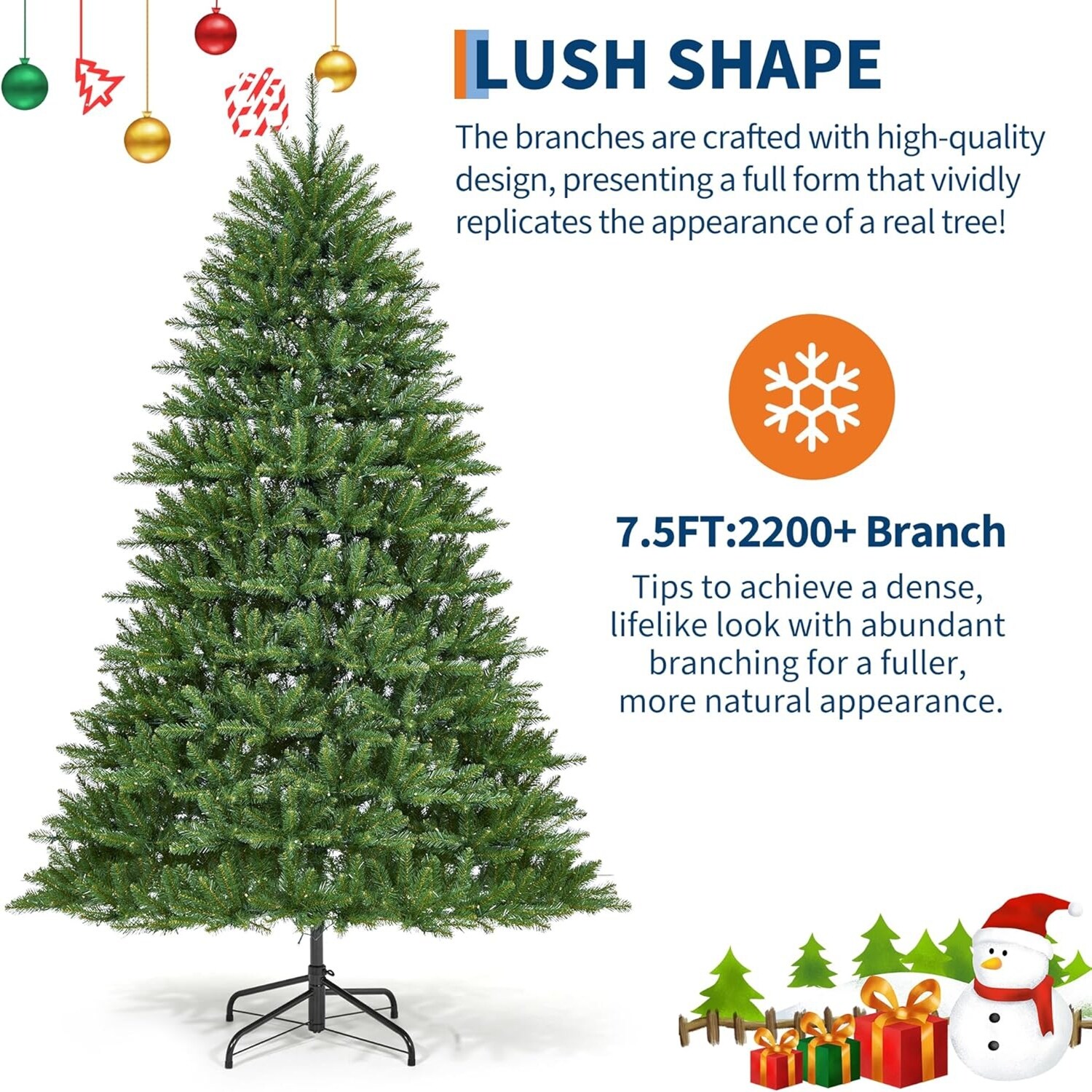 Qeetex LSACT-QH-35JK5L9H Artificial-Christmas-Trees - View #7