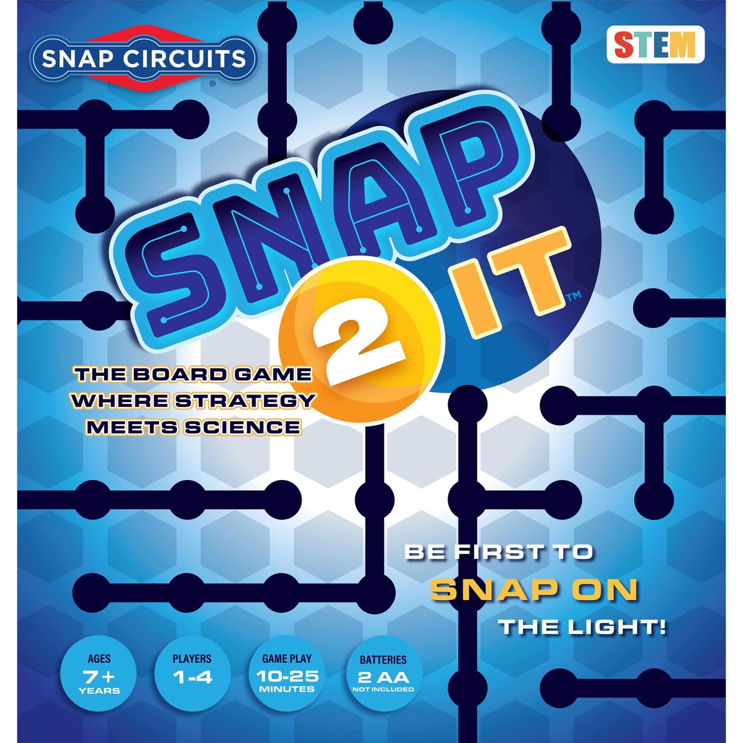 Elenco G0756619014371 Snap2it Board Game