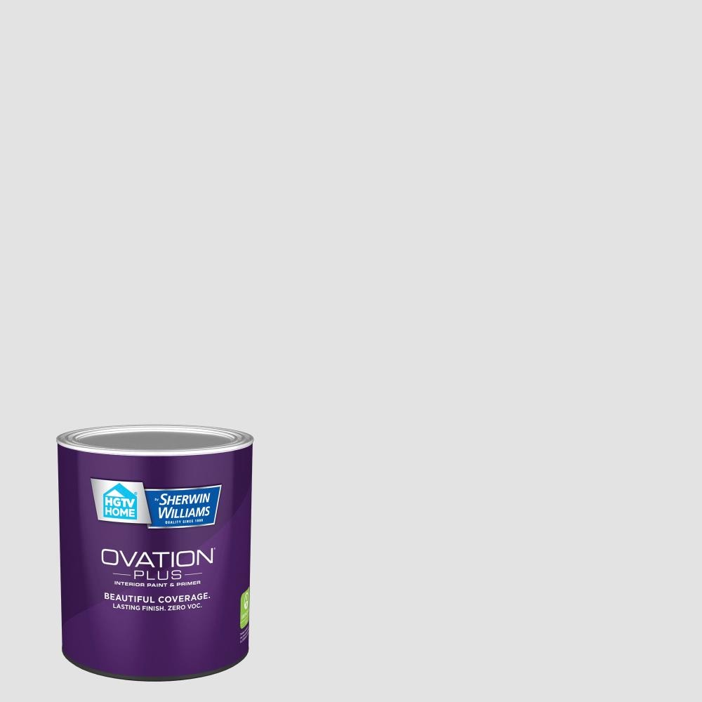 HGTV HOME by Sherwin-Williams 7004-1-2557210 Ovation Plus Semi-gloss Winter Dawn 7004-1 Latex Interior Paint Paint + Primer ( 1-quart )