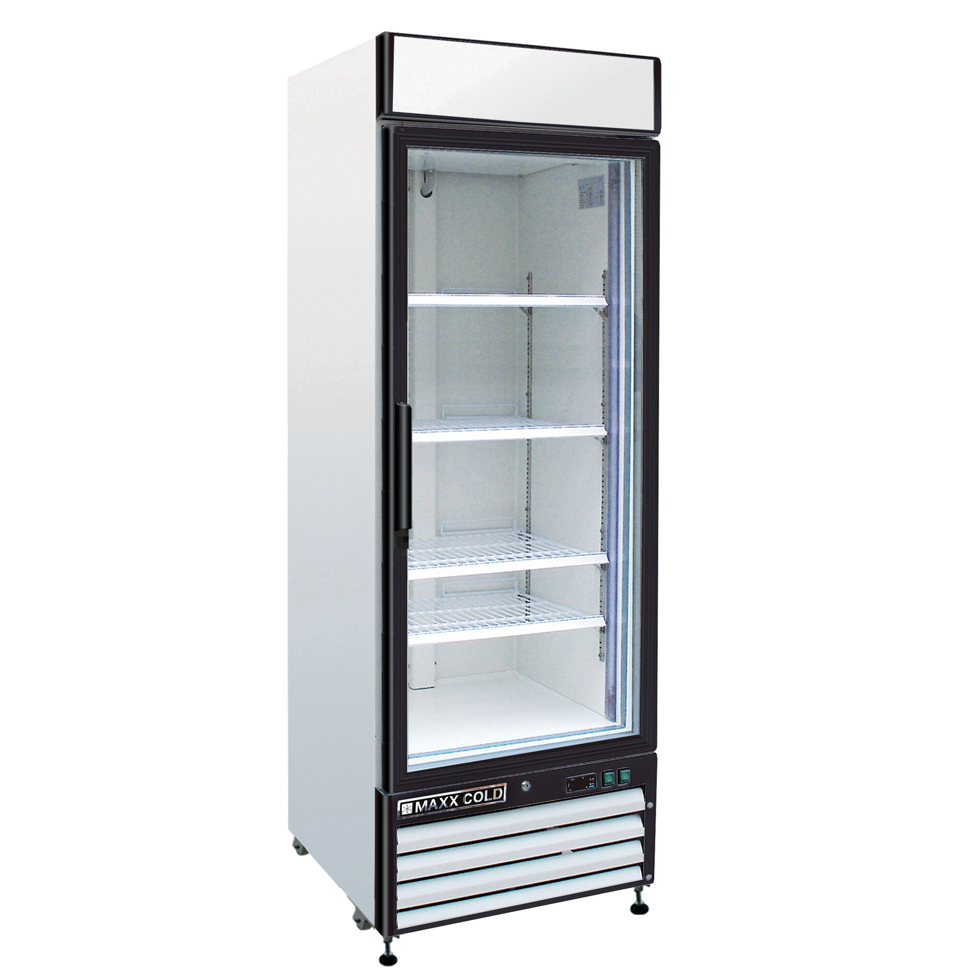 Refrigerator, 1-Door Reach-In, White, Full Size, Commercial, Merchandiser, Refrigerators, Foodservice Equipment, Foodservice, Open Catalog