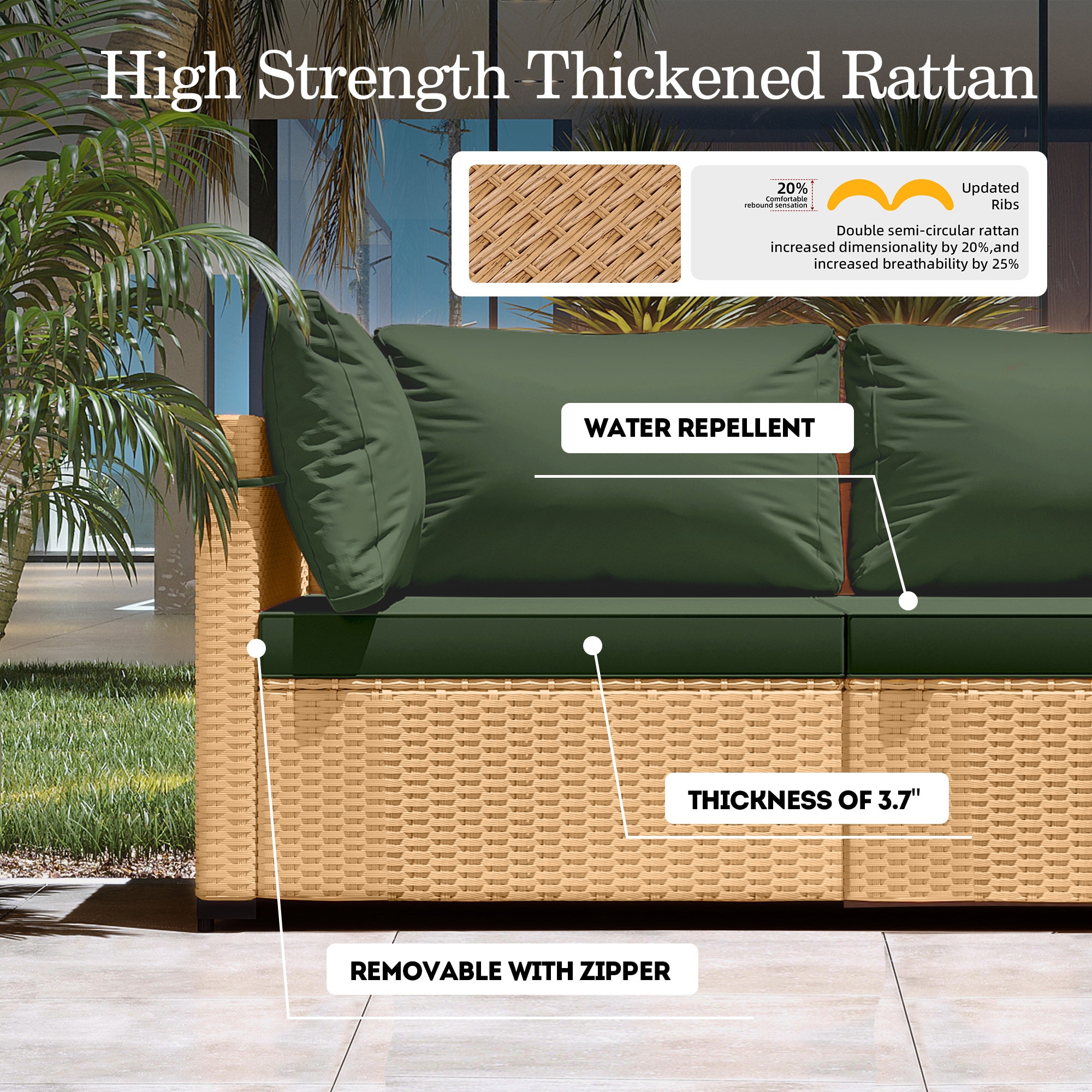 Patio Watcher LS-RT5-KD42CBR-Y2 Patio-Conversation-Sets - View #3
