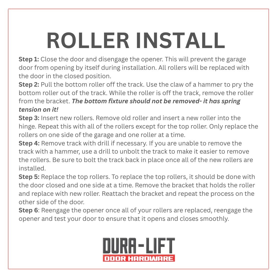 DURA-LIFT DLMR6200ZZ Garage-Door-Hardware - View #10