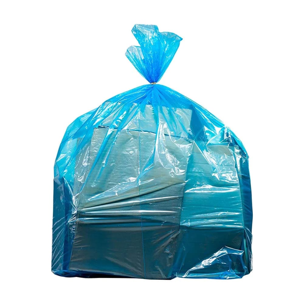 Reli. 33 Gallon Recycling Bags (120 Bags) Blue Recycling Trash
