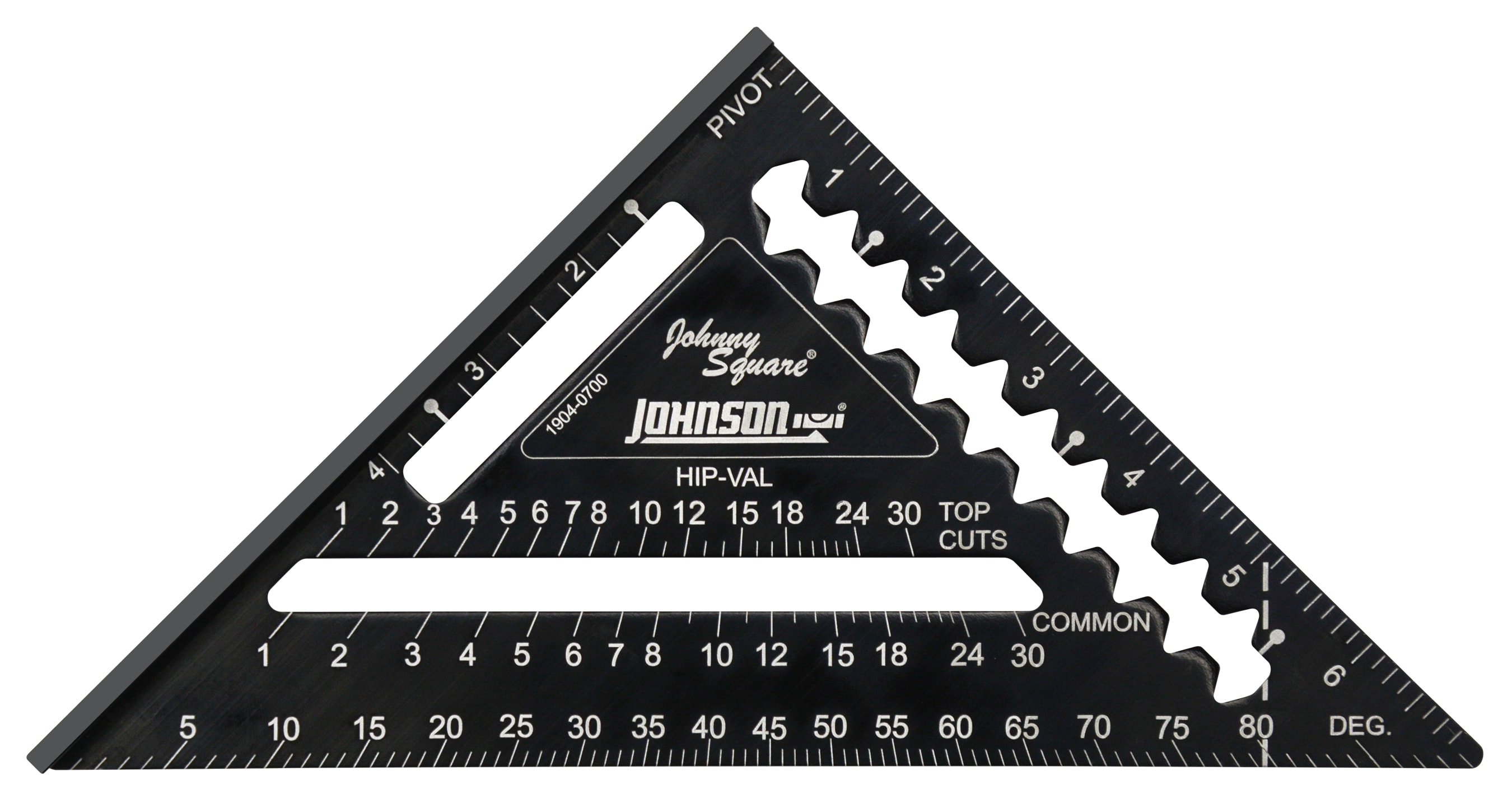 Johnson Professionnal T-Square - Tempered Aluminum - 90° - 48-in x