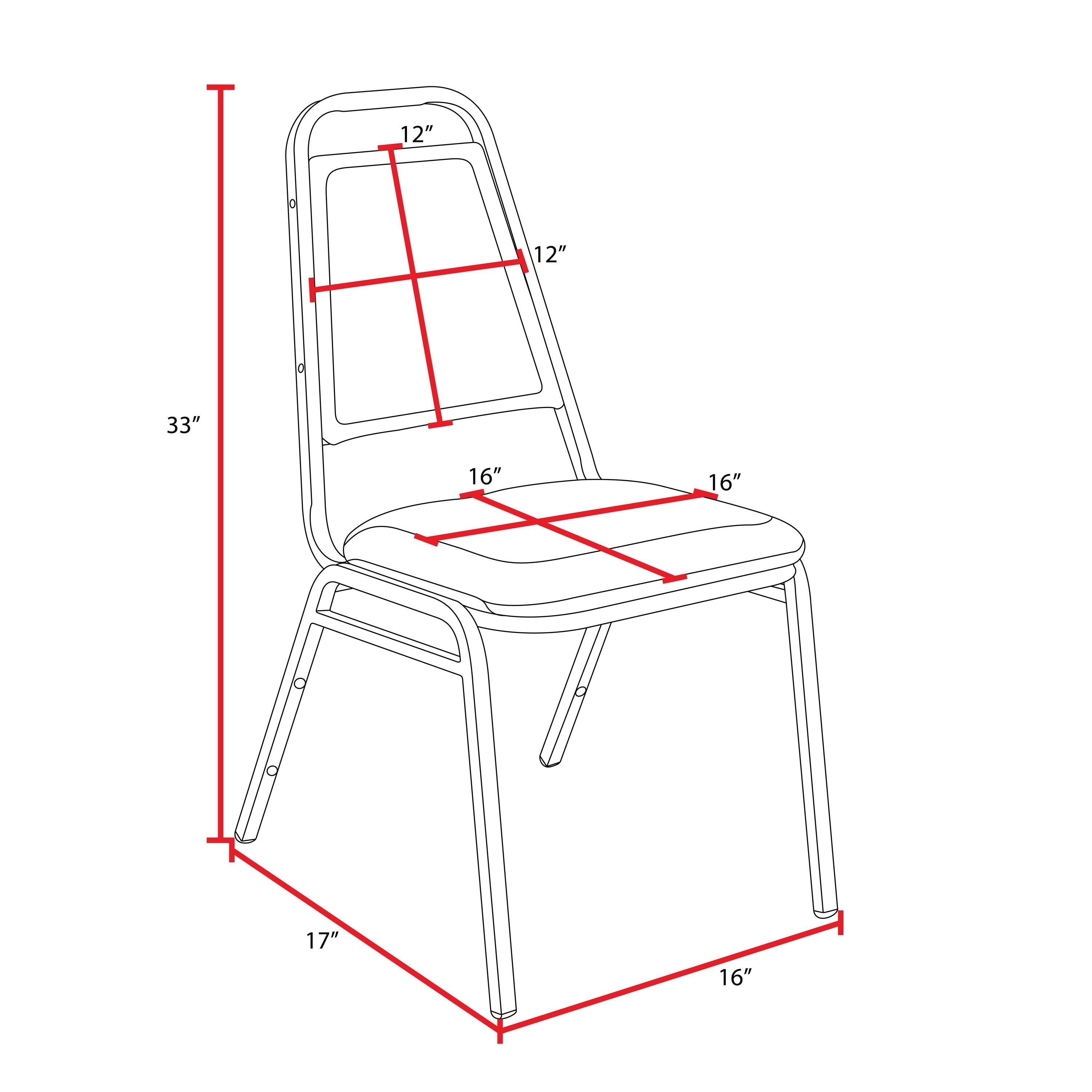 Regency 8029BK8PK Dining-Chairs - View #9