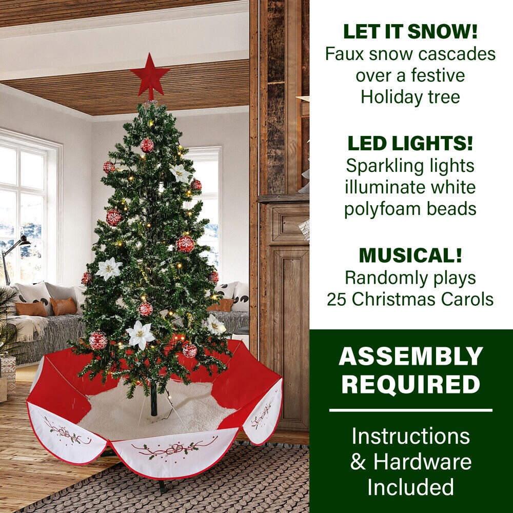 Fraser Hill Farm FSTR075A-RD Artificial-Christmas-Trees - View #4