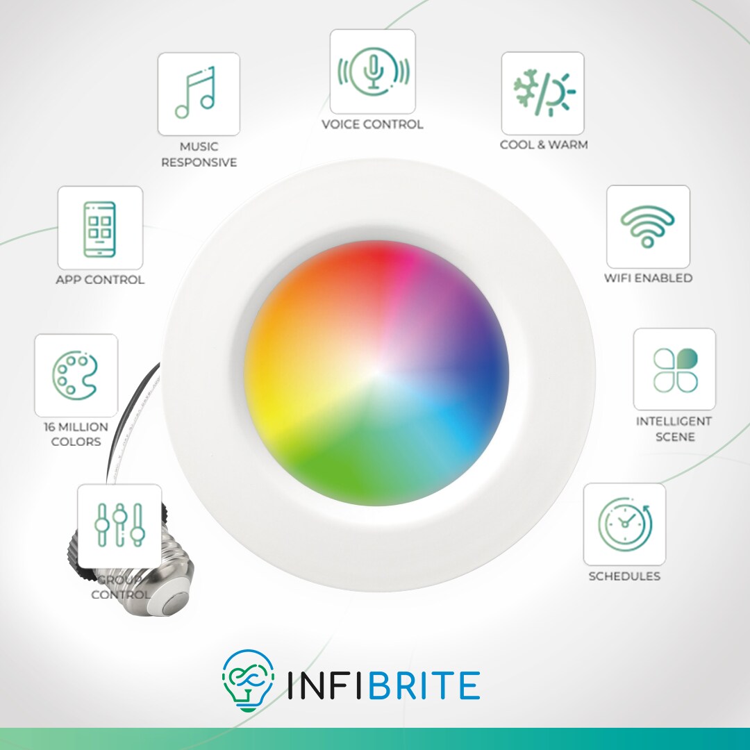 Infibrite IB-005-1-9W-HL-12PK Recessed-Kits - View #7
