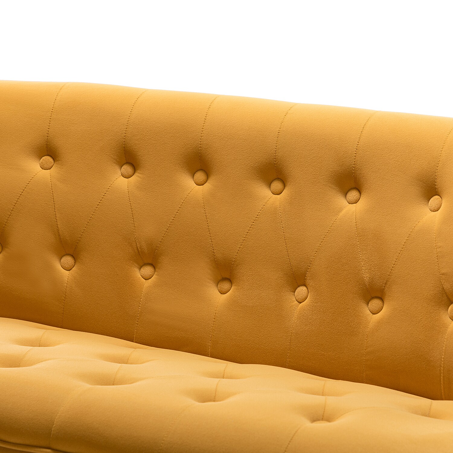 14 Karat Home SFS0422-MUSTARD Sofas-Loveseats - View #6
