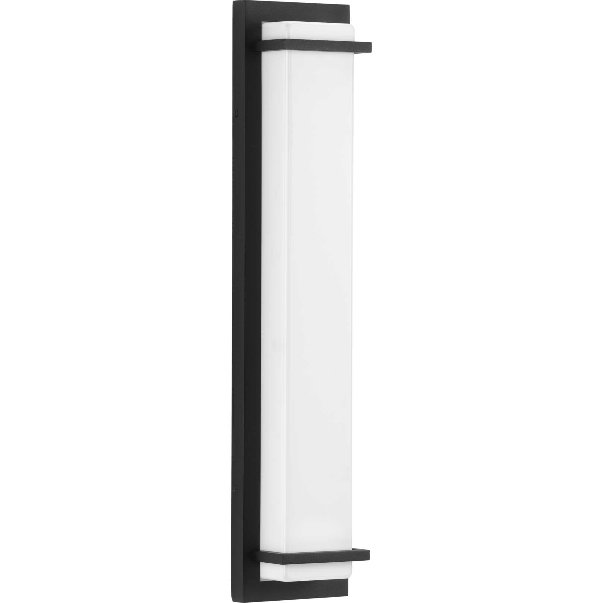 Progress Lighting P560211-031-30 Z-1080 LED 23.5-in H Black Hardwired Integrated LED Outdoor Wall Light