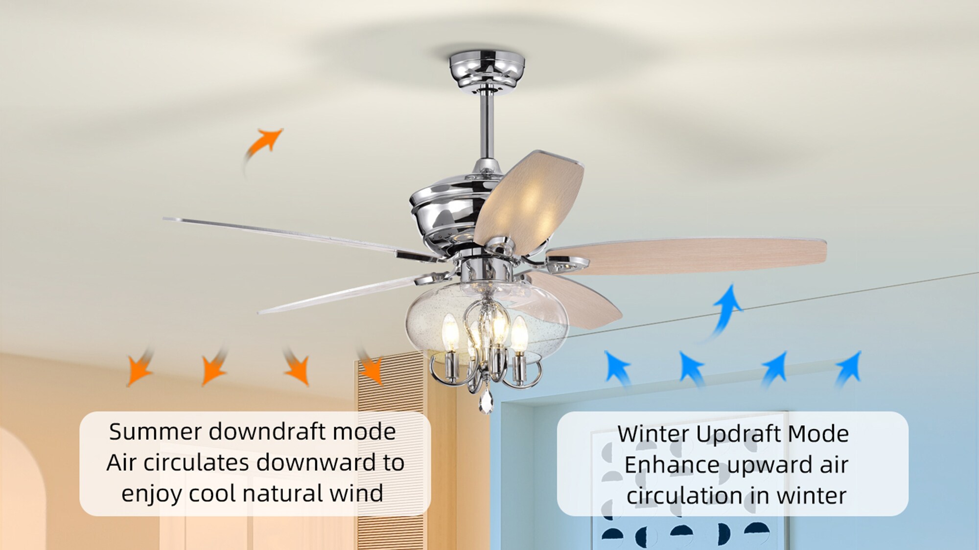 SINOFURN SYB570063CH Ceiling-Fans - View #2