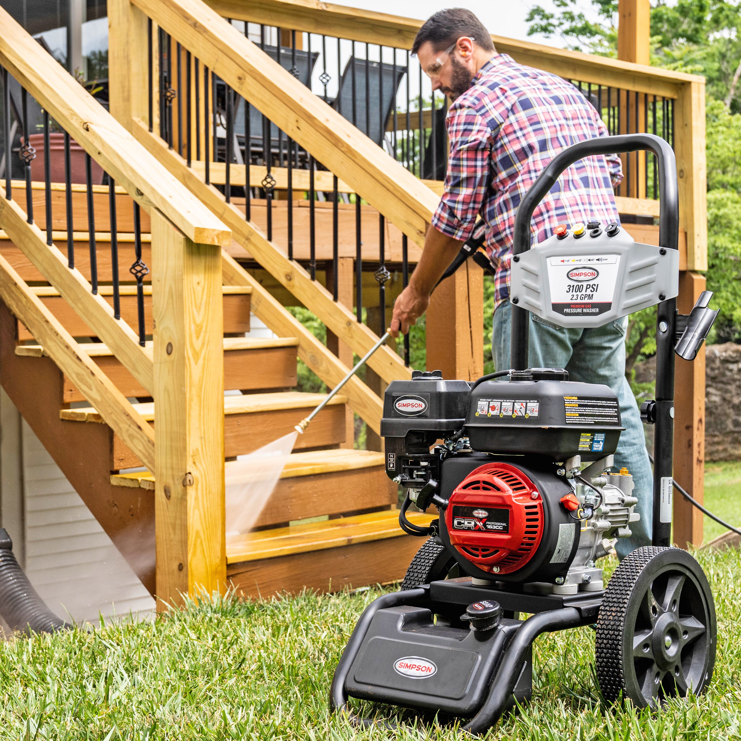 Simpson 3100 store pressure washer