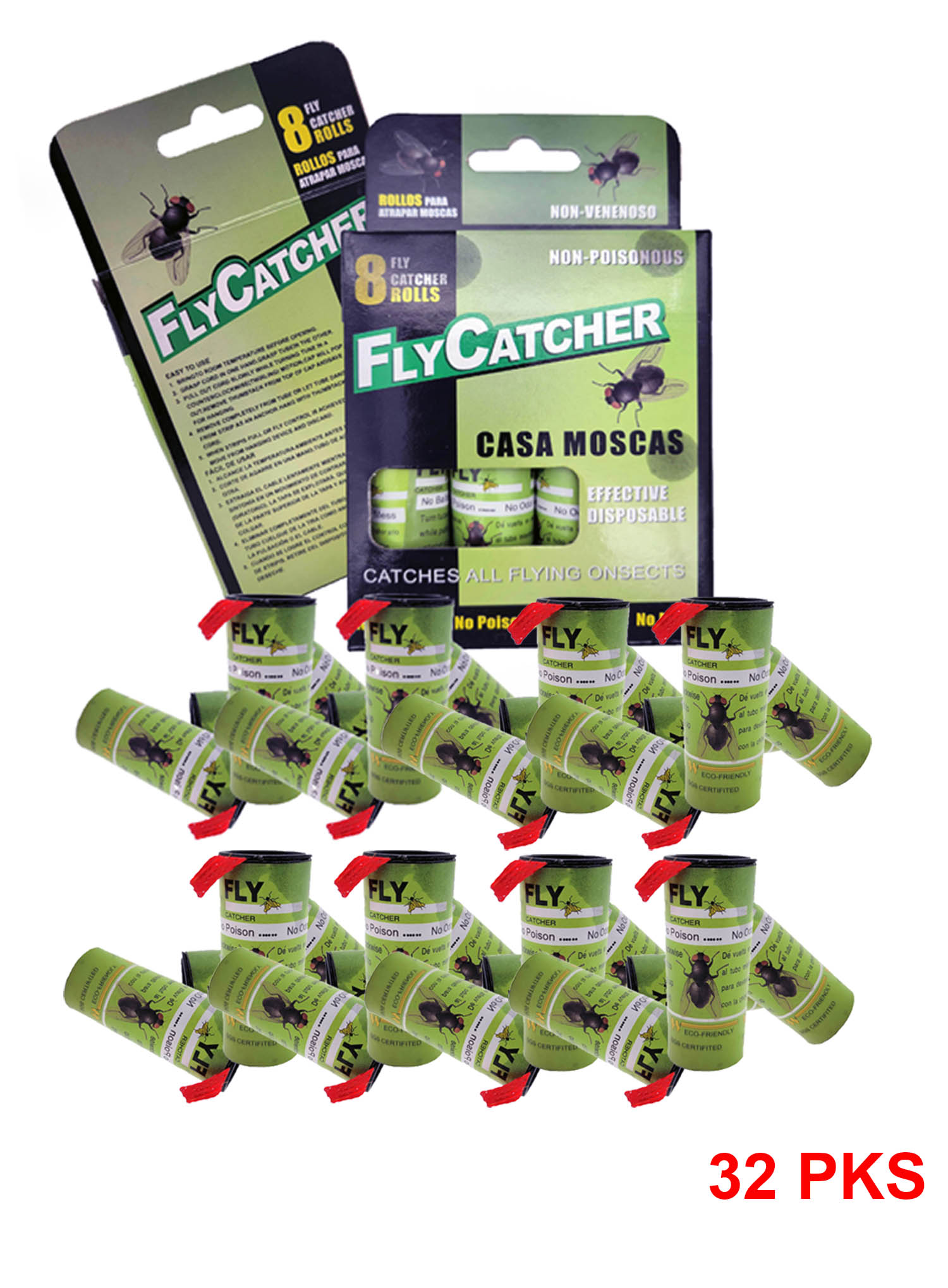The Buzz Fly Catcher Trap For outdoor use BOTTLES OR REFILLS attracts flies up 