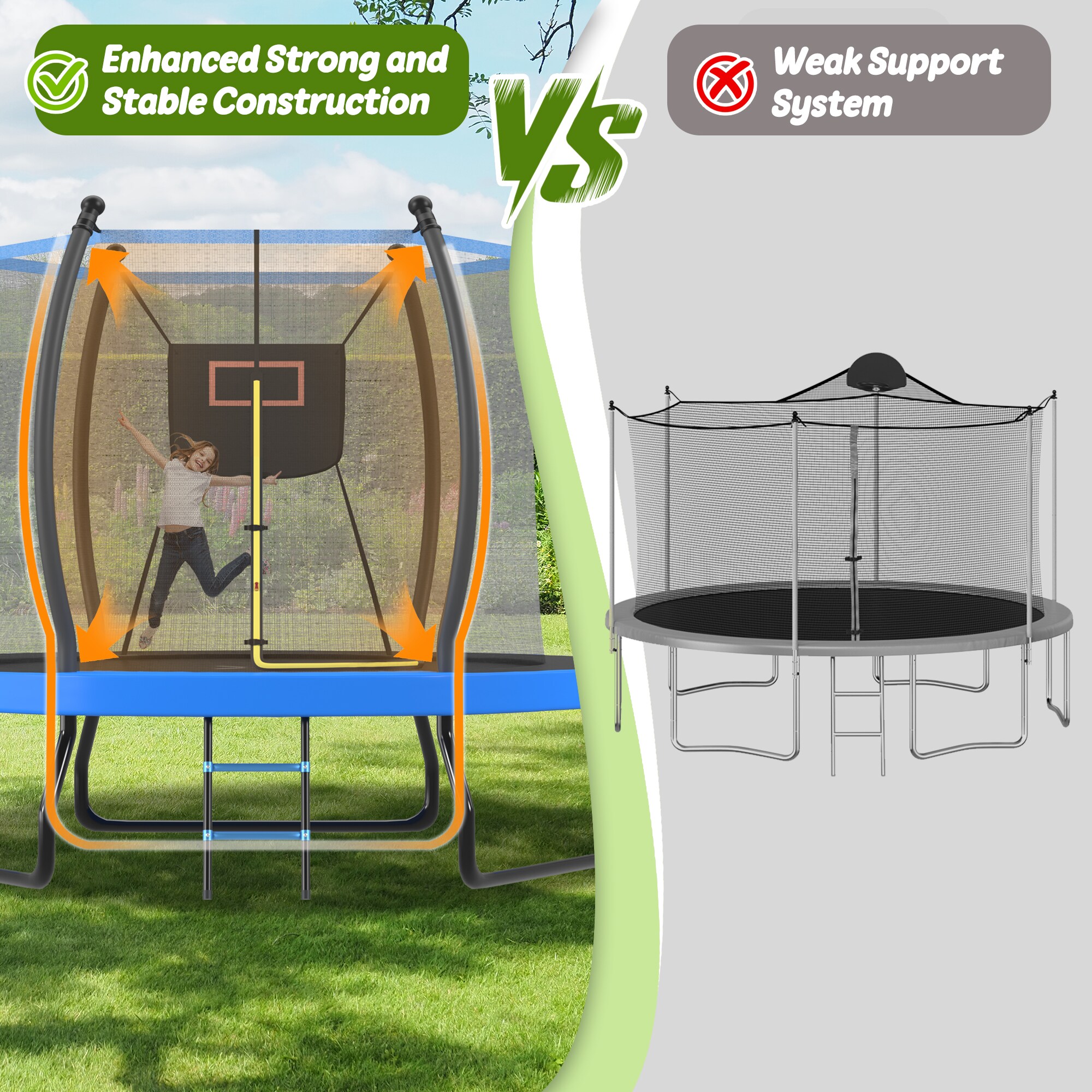 Maocao Hoom JL63P147145 trampolines - View #4