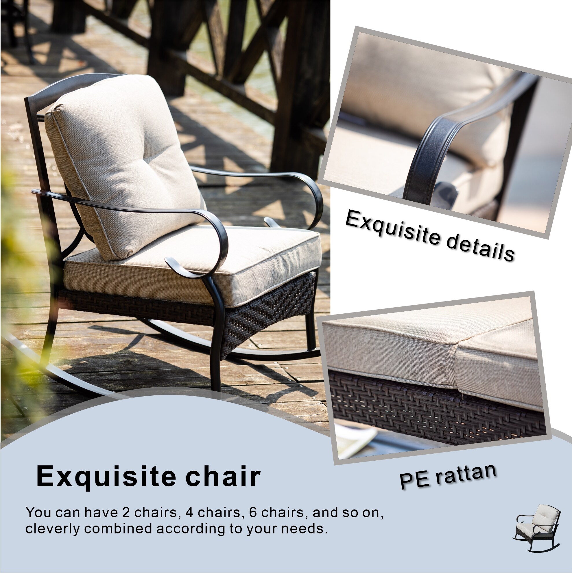Moda Furnishings MOS-2025 Patio-Conversation-Sets - View #8