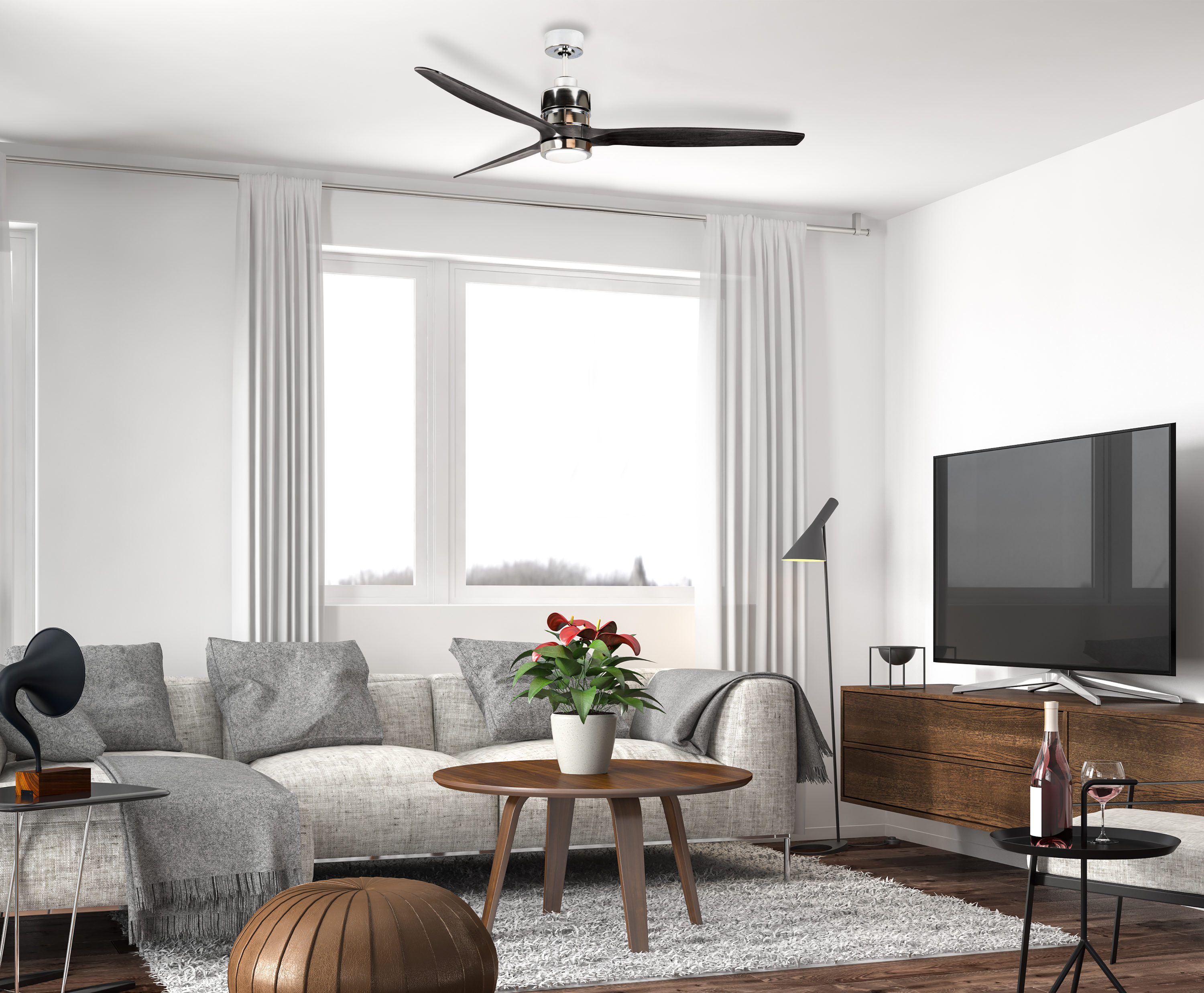 Craftmade SON52CH-60GW Ceiling-Fans - View #3
