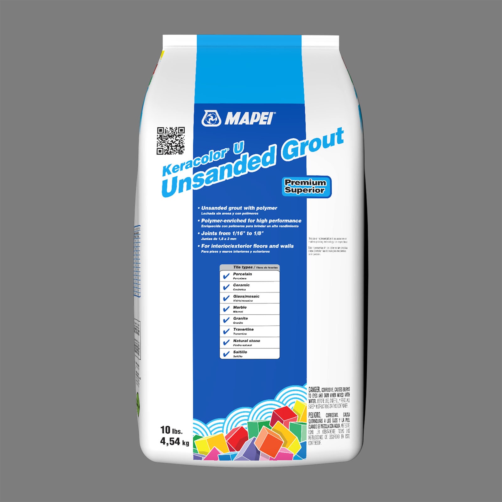 MAPEI Keracolor Pearl Gray #5019 Unsanded Grout (10-lb) #5UH501905