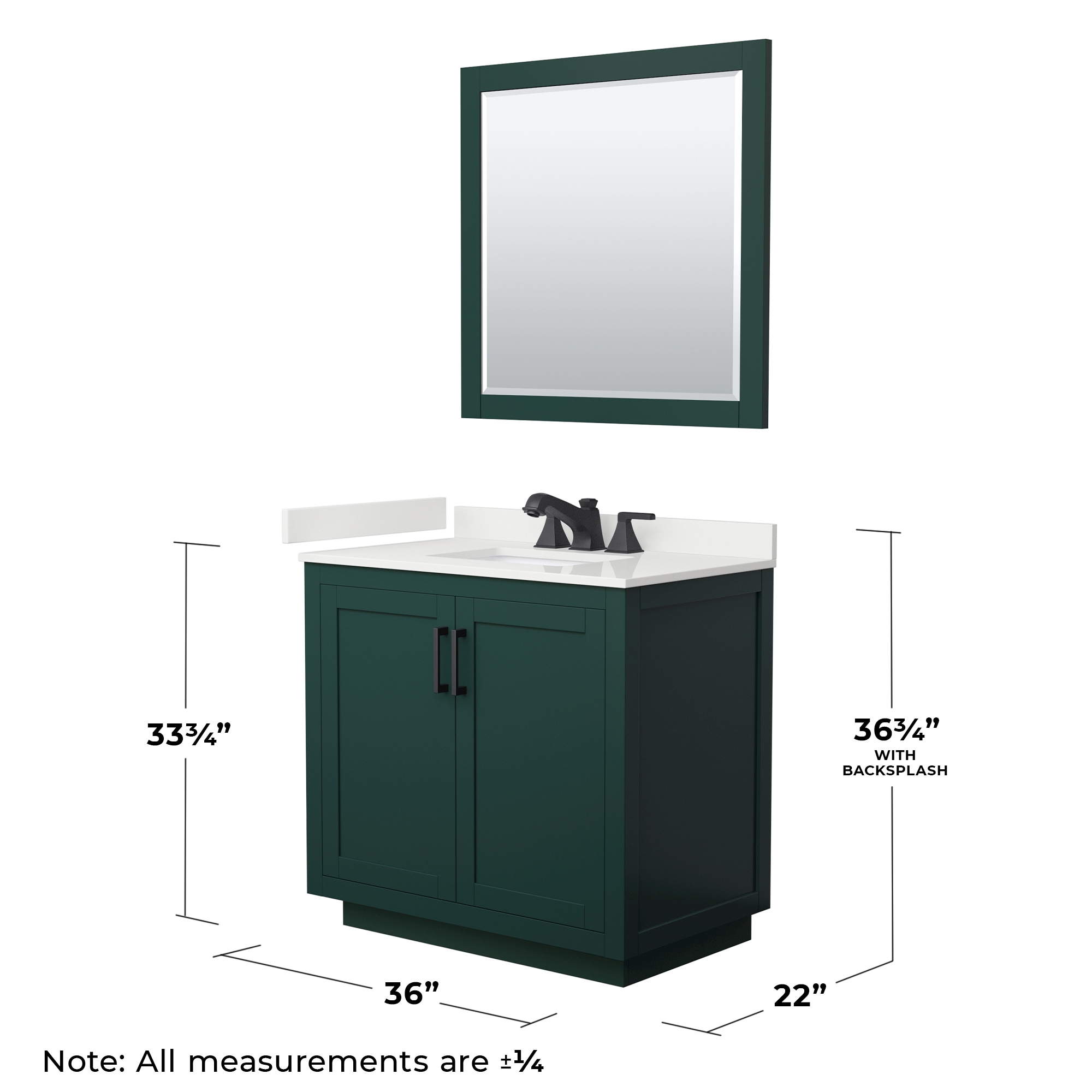 Wyndham Collection WCF292936SGKWQUS3M34 Bath-Vanity-Combo - View #6