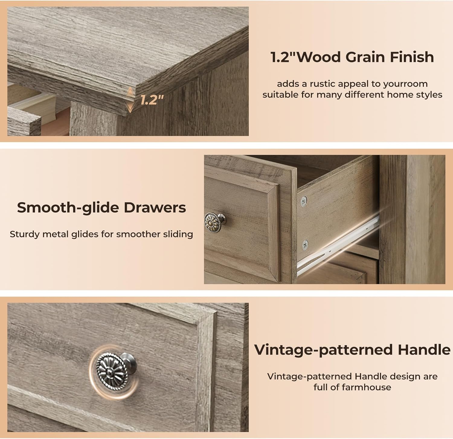 Qeetex LHF-DG-PCMK98U13 dressers - View #6