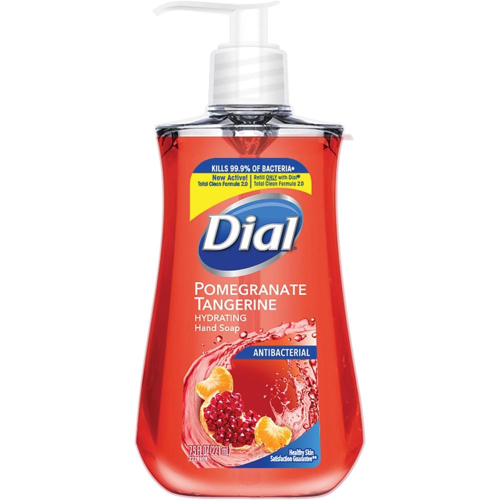 Dial 12-Pack 7.5-fl oz Pomegrnate and Tangerine Antibacterial Foaming Hand  Soap at