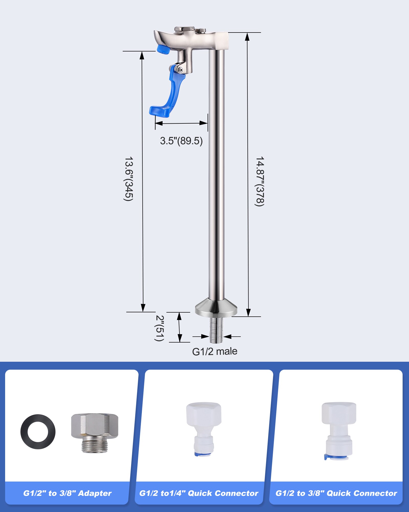 WOWOW K1018-14 Kitchen-Faucets - View #6