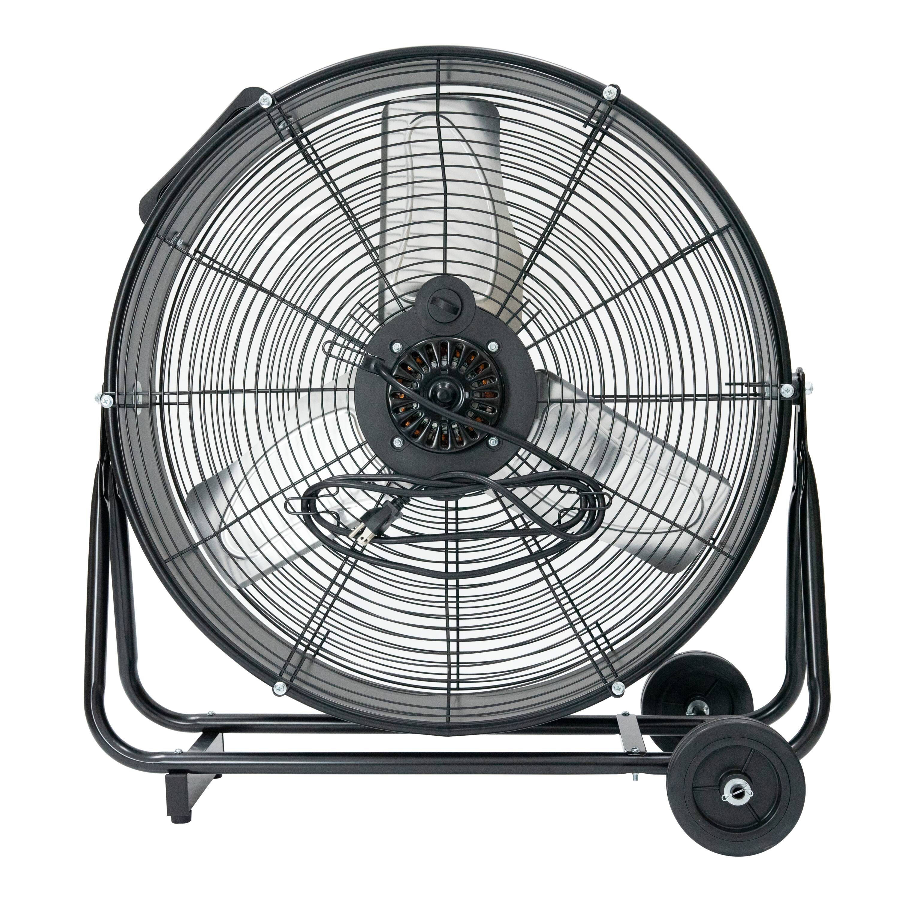 Utilitech 24-in 2-Speed Indoor Black Industrial Fan in the Portable ...