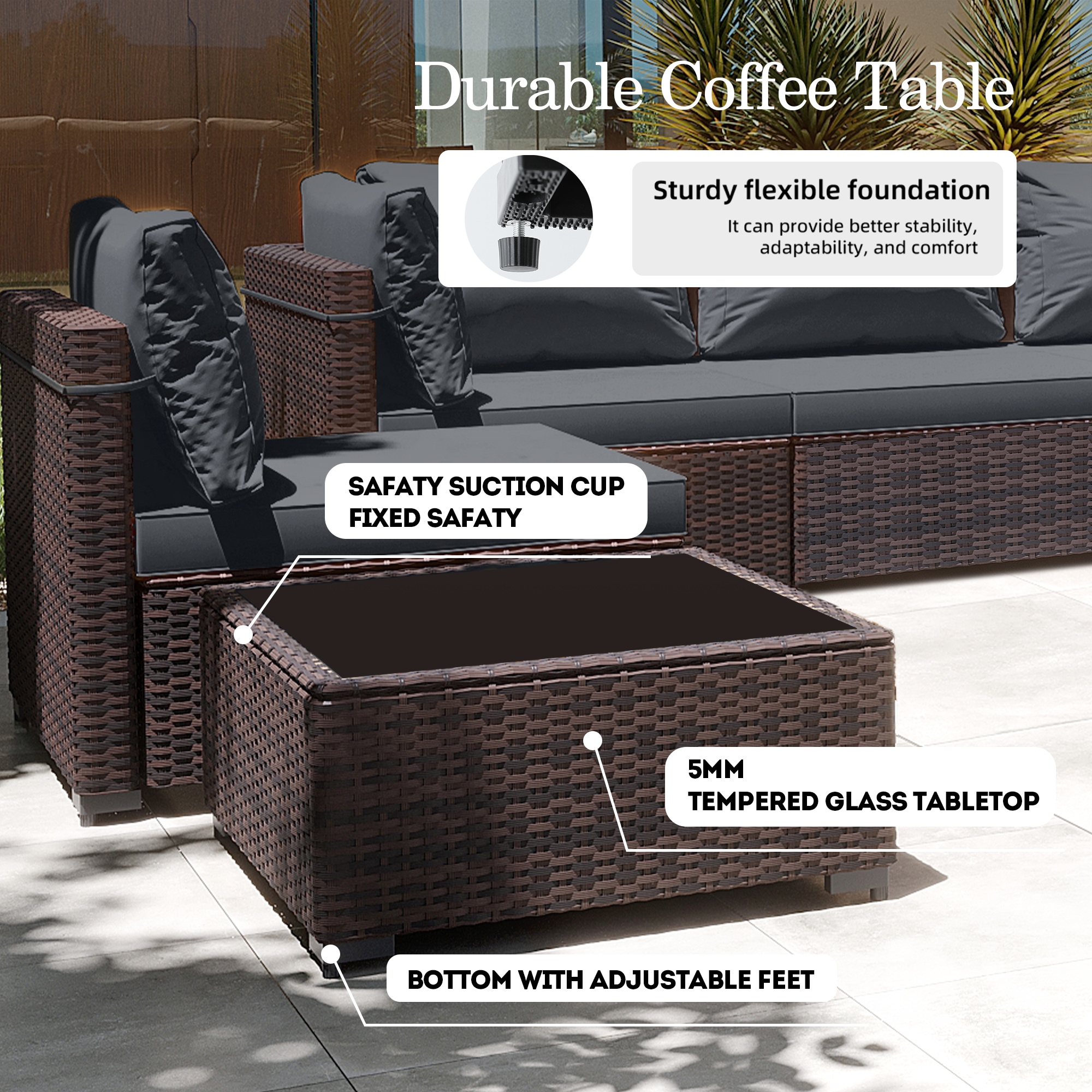 Patio Watcher LS-RT9-KD42CWH-B3 Patio-Conversation-Sets - View #5
