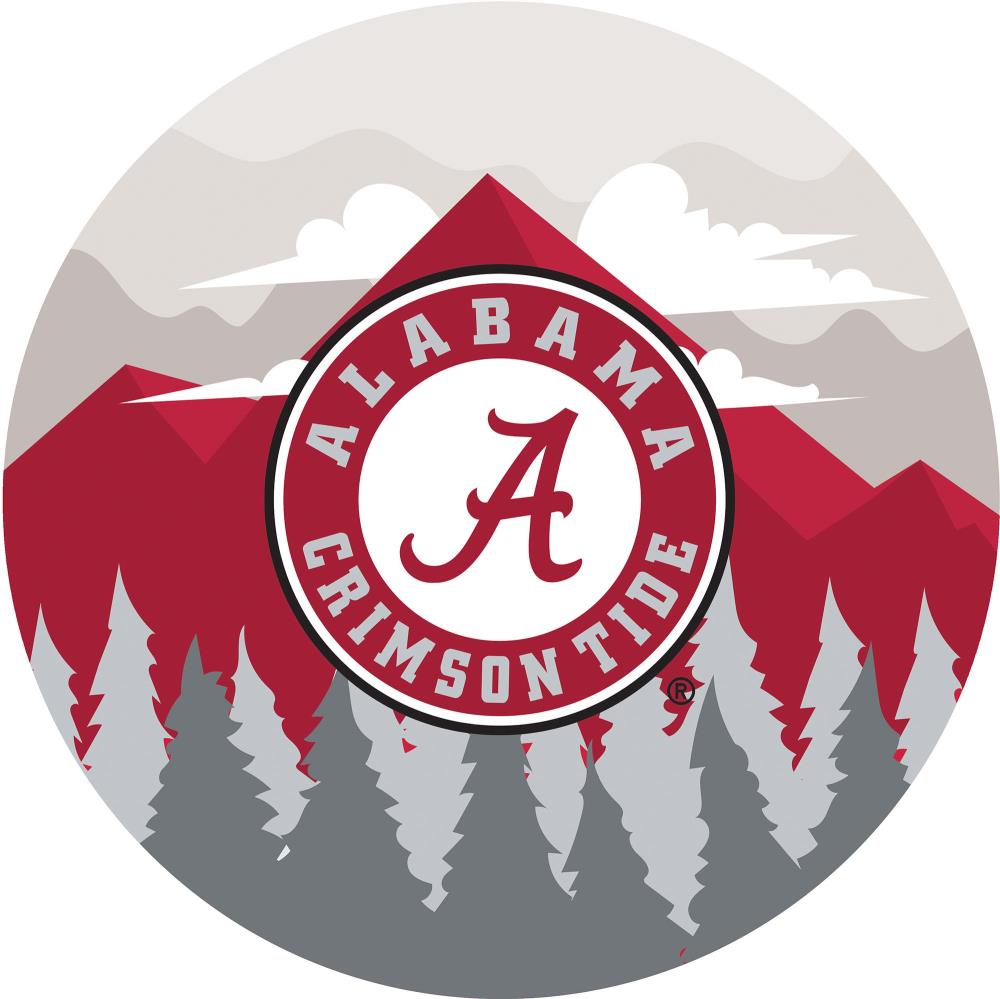 Fan Creations C1018-ALABAMA 12-in H x 0.035-in W Sports Print