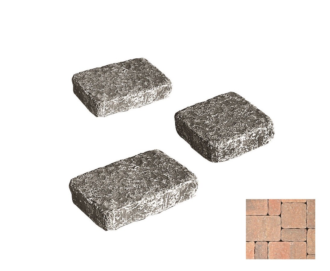 Belgard 10100428 Bergerac 7-in L x 7-in W x 3-in H Monroe Concrete Patio Kit