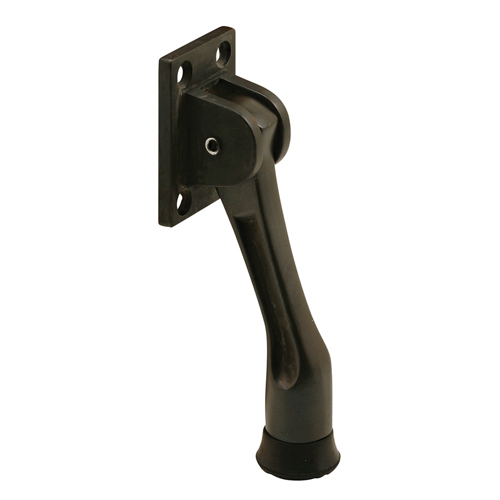 Prime-Line MP4538 3-1/2-in Black Kick-down Door Stop
