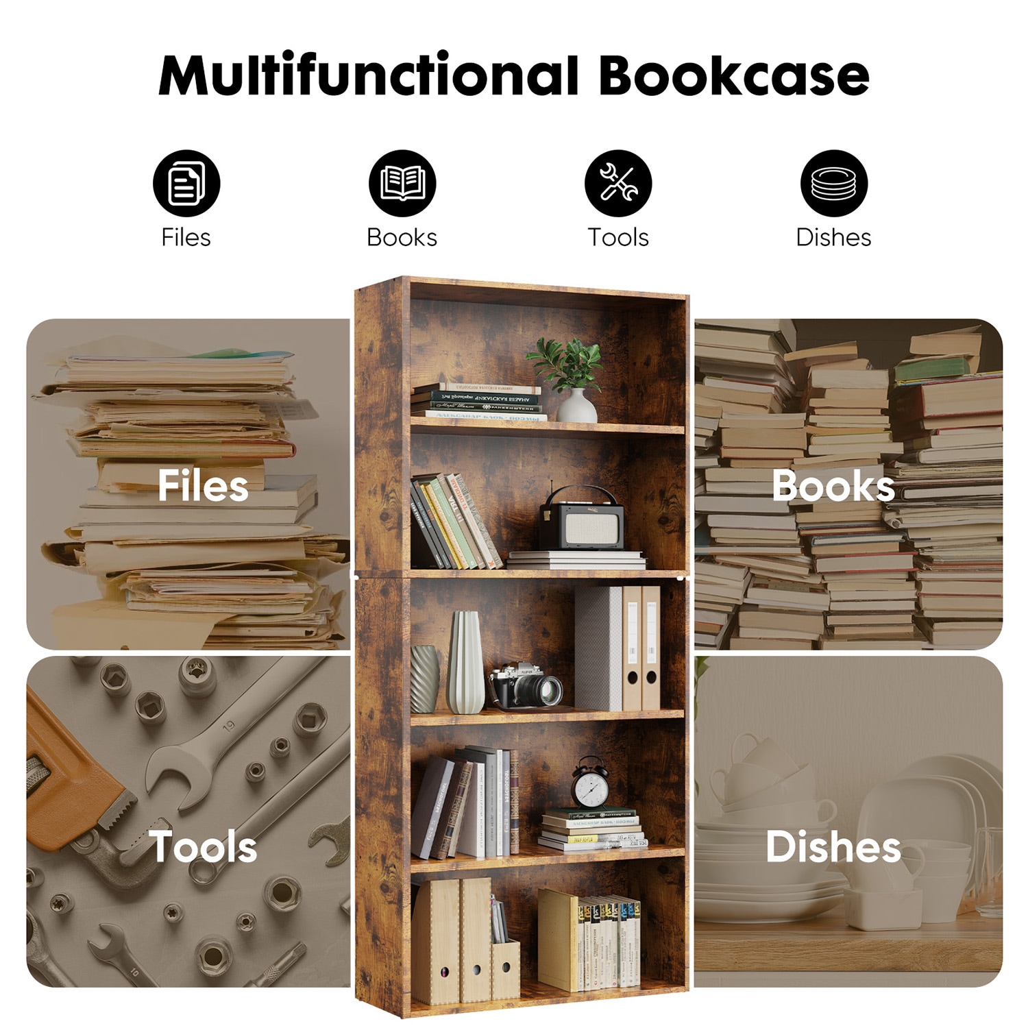 Mondawe MO-S295317 bookcases - View #3