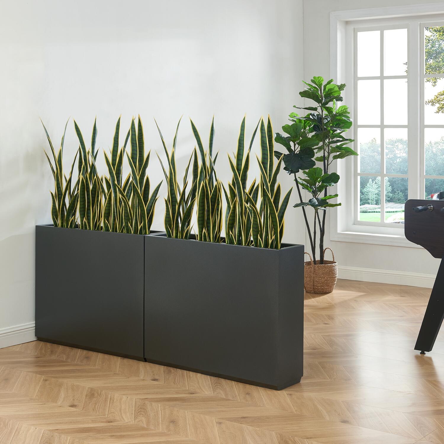 EDYO LIVING HCMP001-GR Planter-Window-Box - View #5