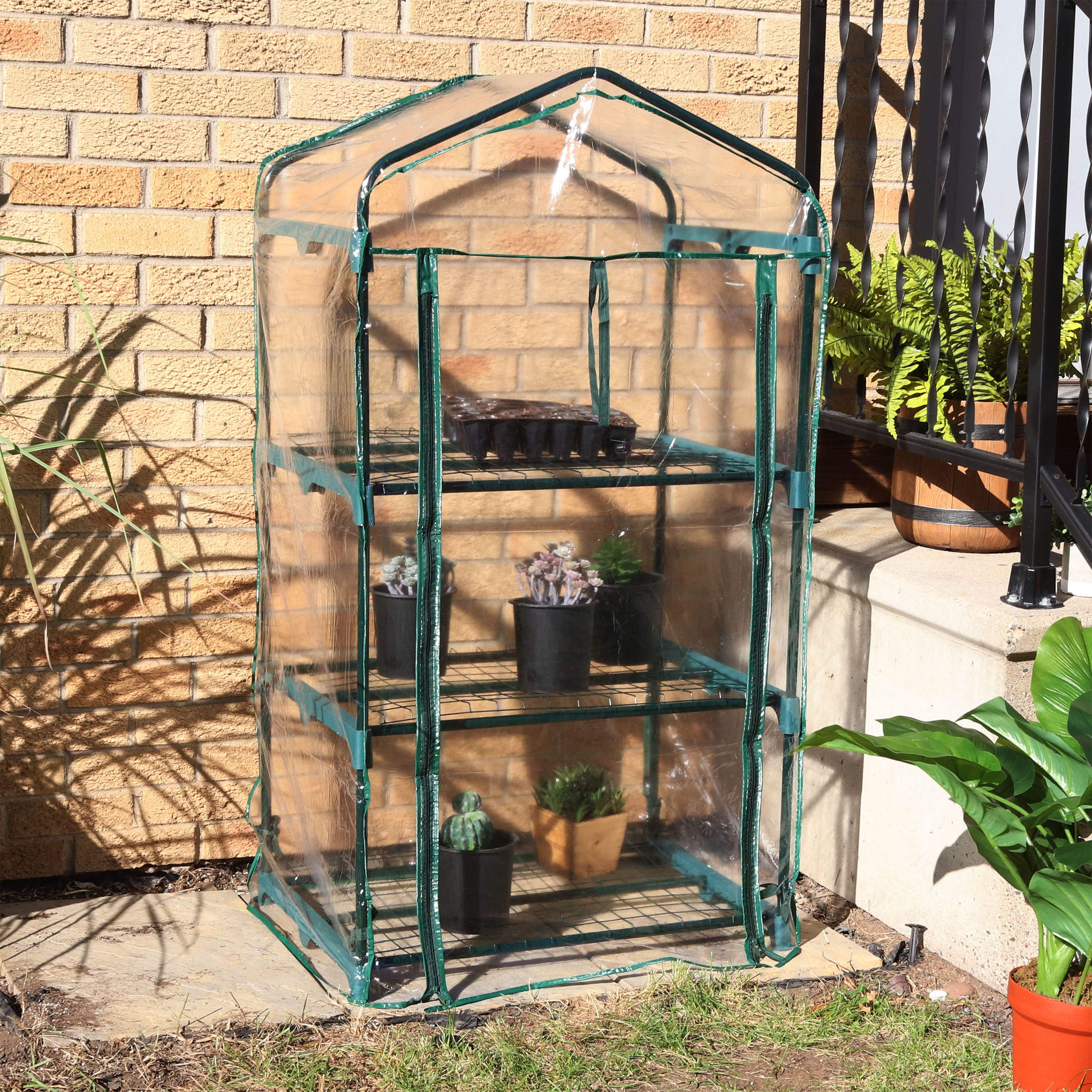 Sunnydaze Decor HGH-918 greenhouses - View #7