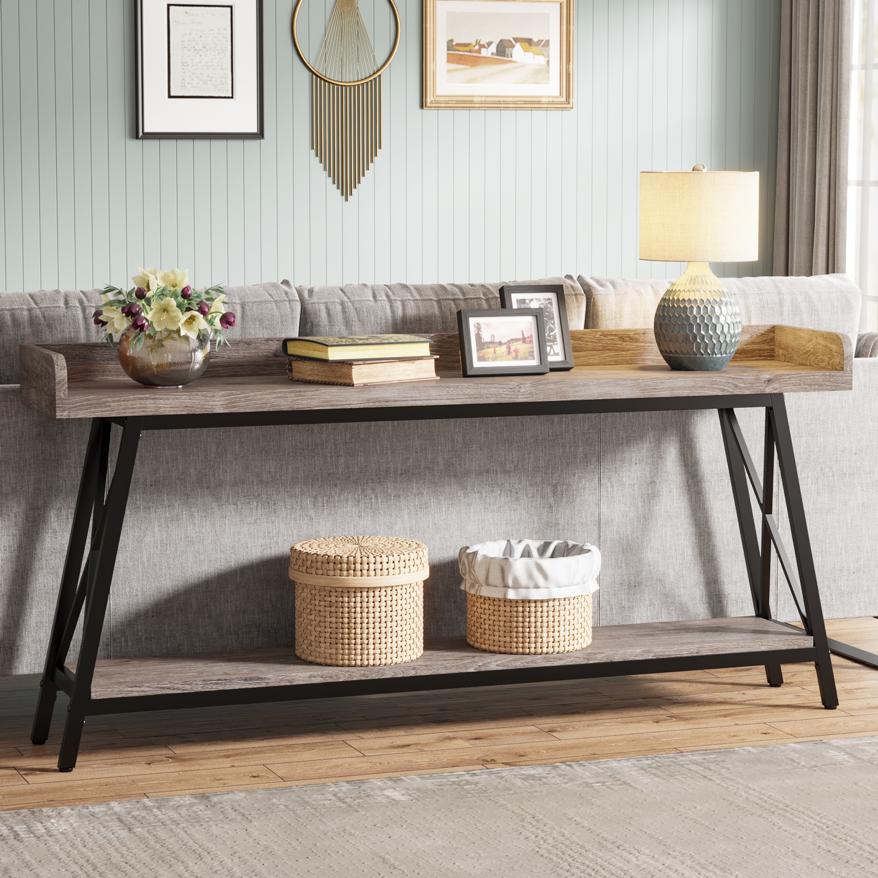 Fnova LWTJ-F1800 Console table Industrial Finished Console table