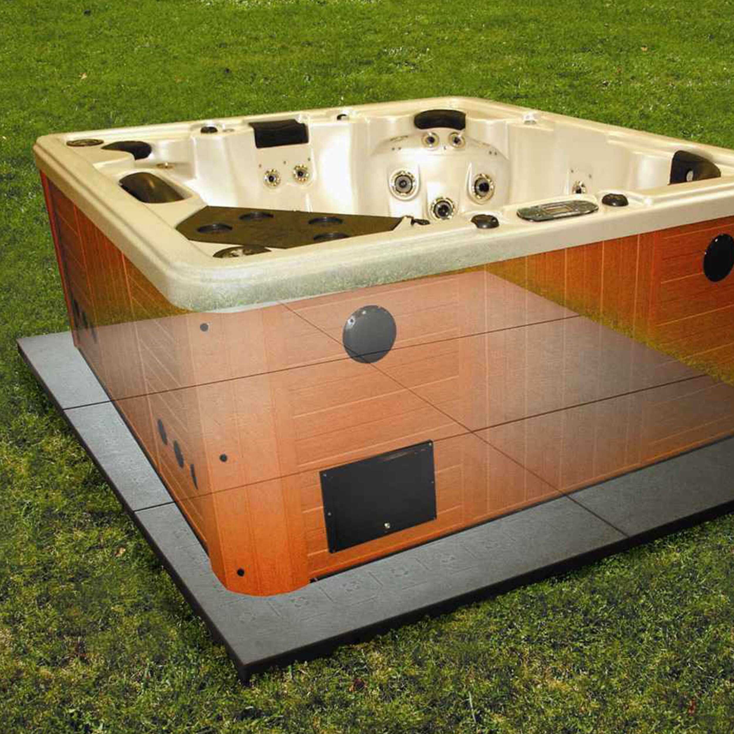 Confer 53289 Hot-Tub-Spa-Steps - View #11